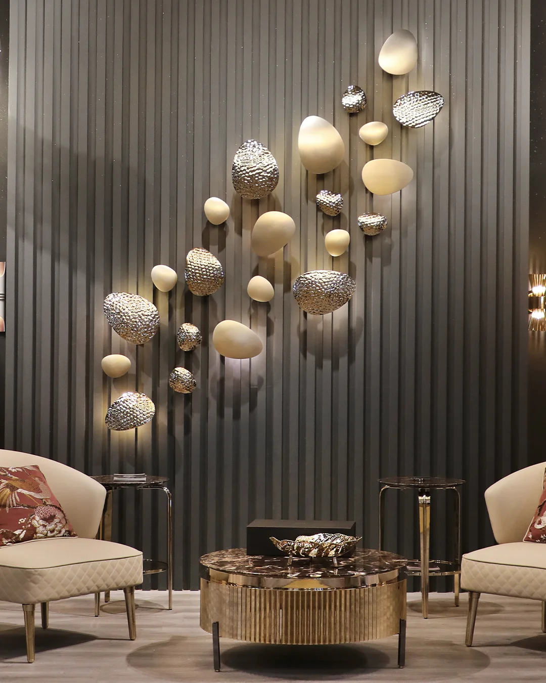 /storage/Luxury brass wall plates with delicate hammered brass and minimalist design by Castro Lighting.