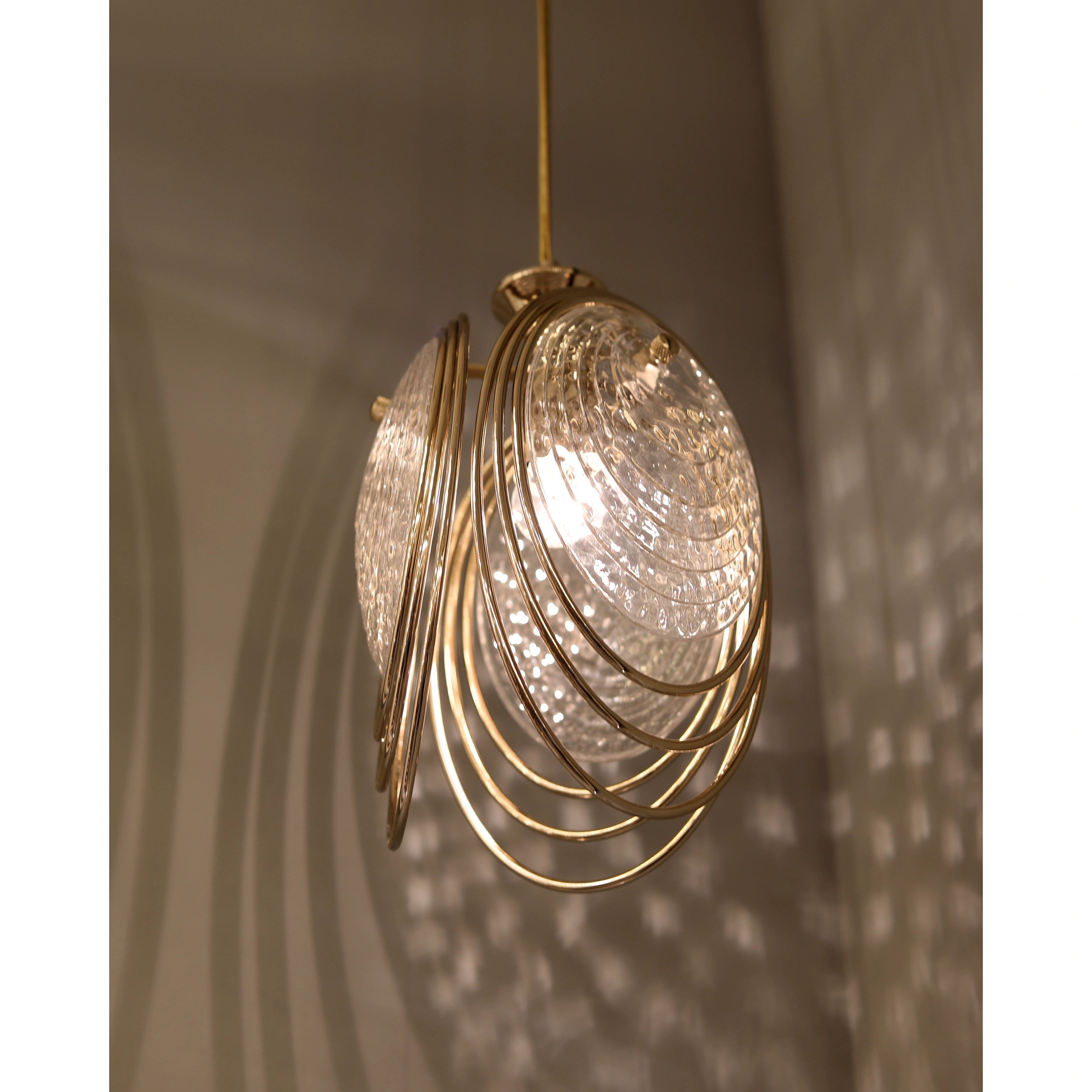 /storage/Luxury brass lighting pendant with organic coral reef-inspired shapes by Castro Lighting 