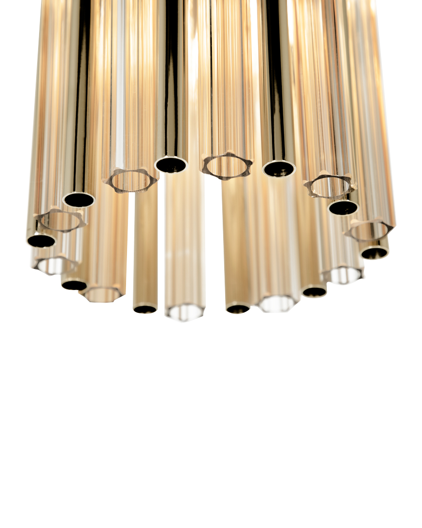 /storage/Luxury brass and crystal Halma pendant with geometric design, a sophisticated lighting fixture for elegant interiors.