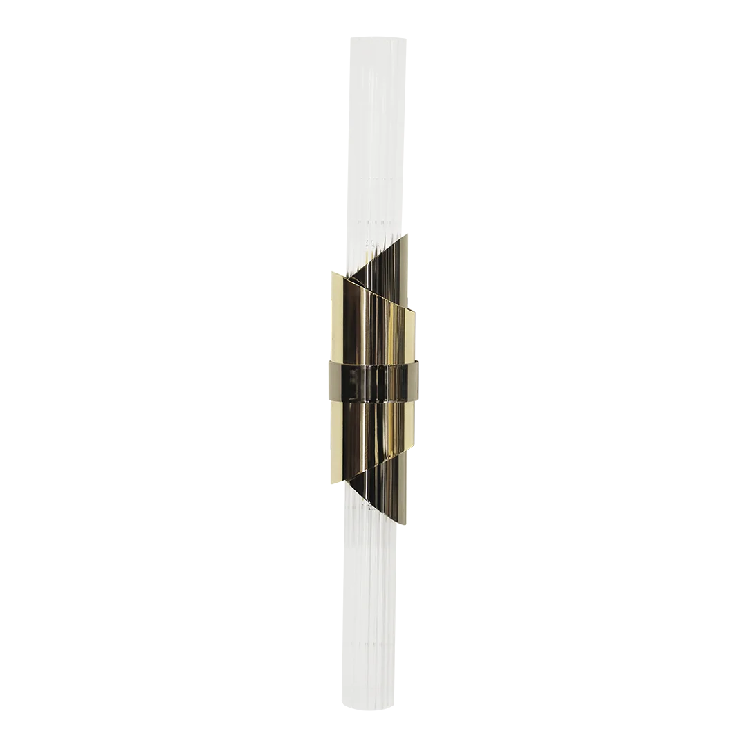 /storage/Luxury brass Turbine Wall Light with gold-plated and nickel accents, featuring a refined glass bulb that merges modern innovation with sophisticated craftsmanship.