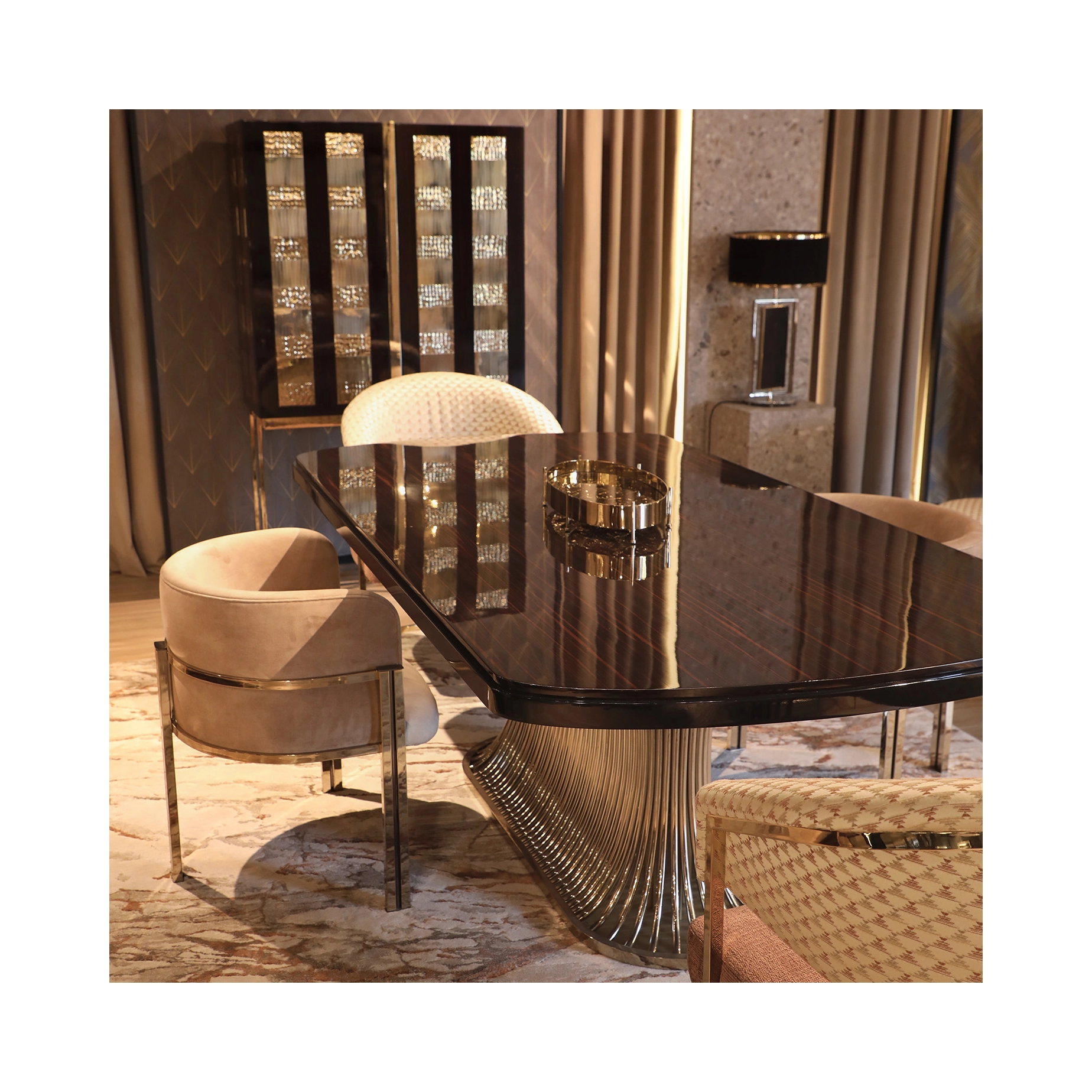 /storage/Luxury brass chair combining queenly opulence with Versailles-inspired elegance by Castro Interiors