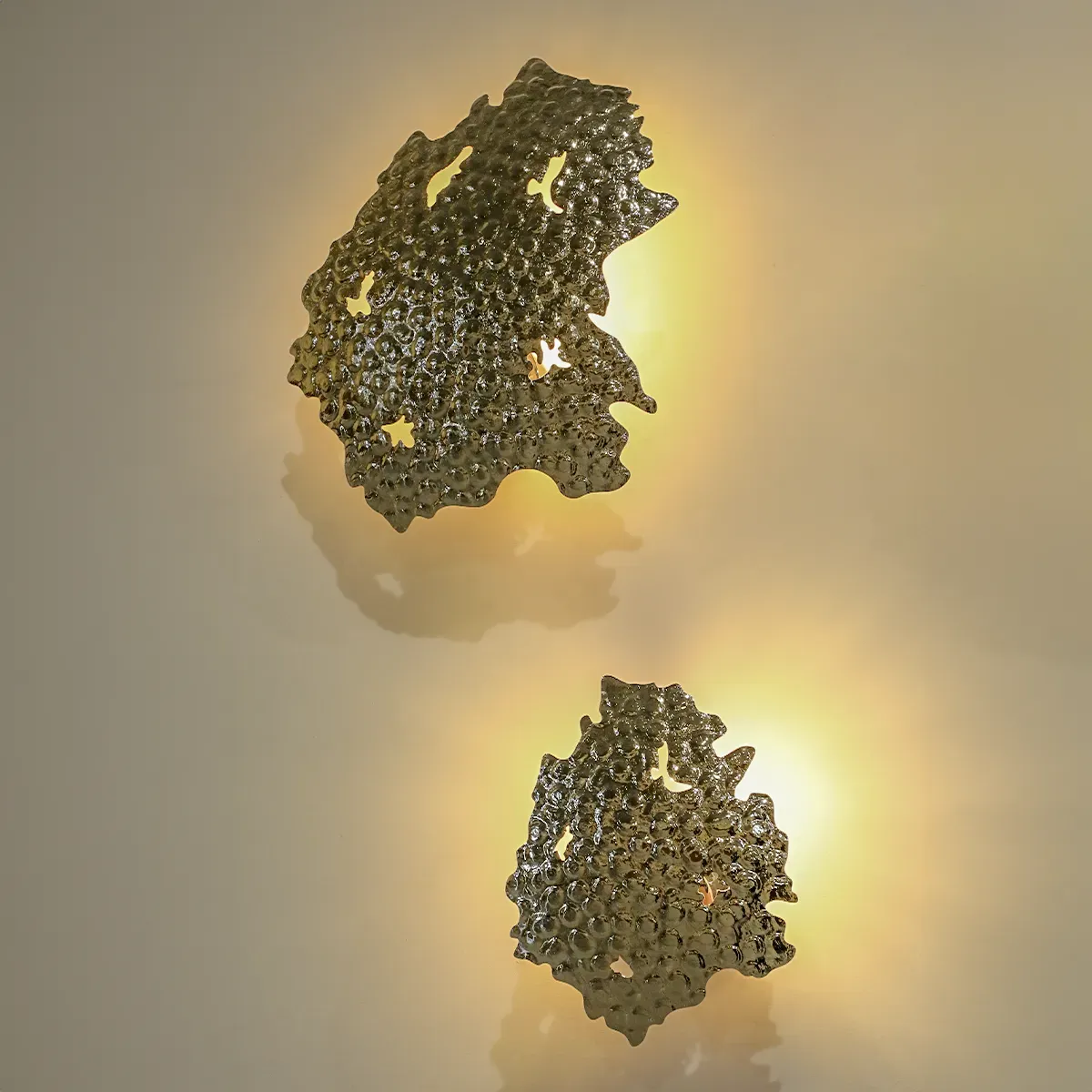 /storage/Castro Lighting Magma Wall Light Brass Gold Plated