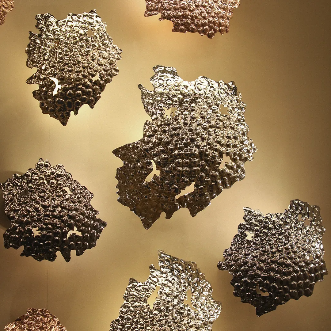 /storage/Castro Lighting Magma Wall Light Brass Gold Plated