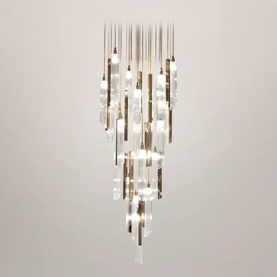 /storage/Castro Lighting Ray Suspension Brass and Glass 