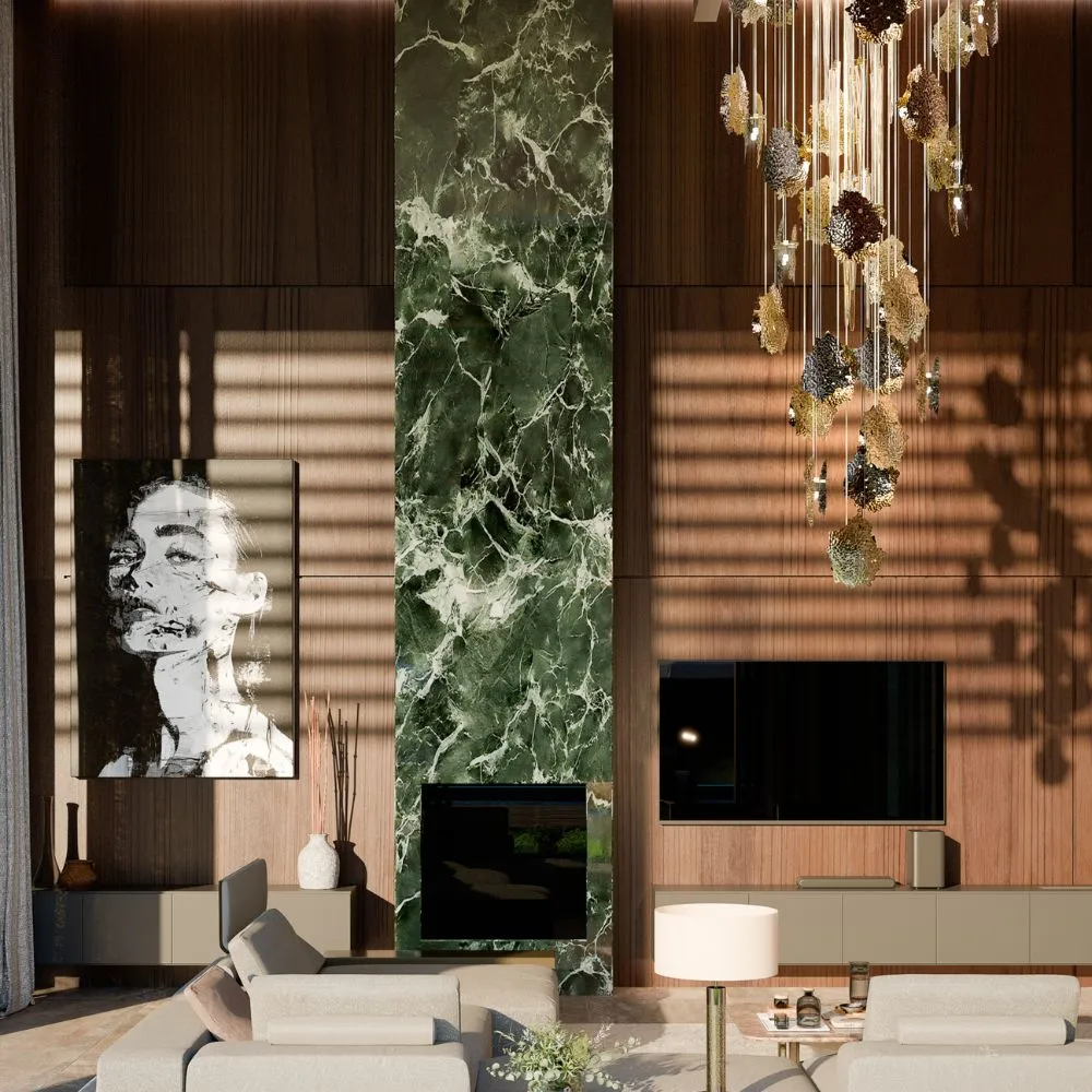 /storage/Magma Suspension by Castro Lighting, a luxury sculptural chandelier handcrafted in Portugal with irregular forms inspired by molten magma, designed for contemporary and sophisticated interiors.