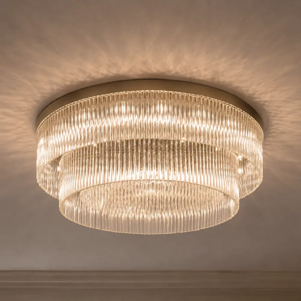 /storage/castro lighting breeze plafonnier suspension brass frosted glass living room