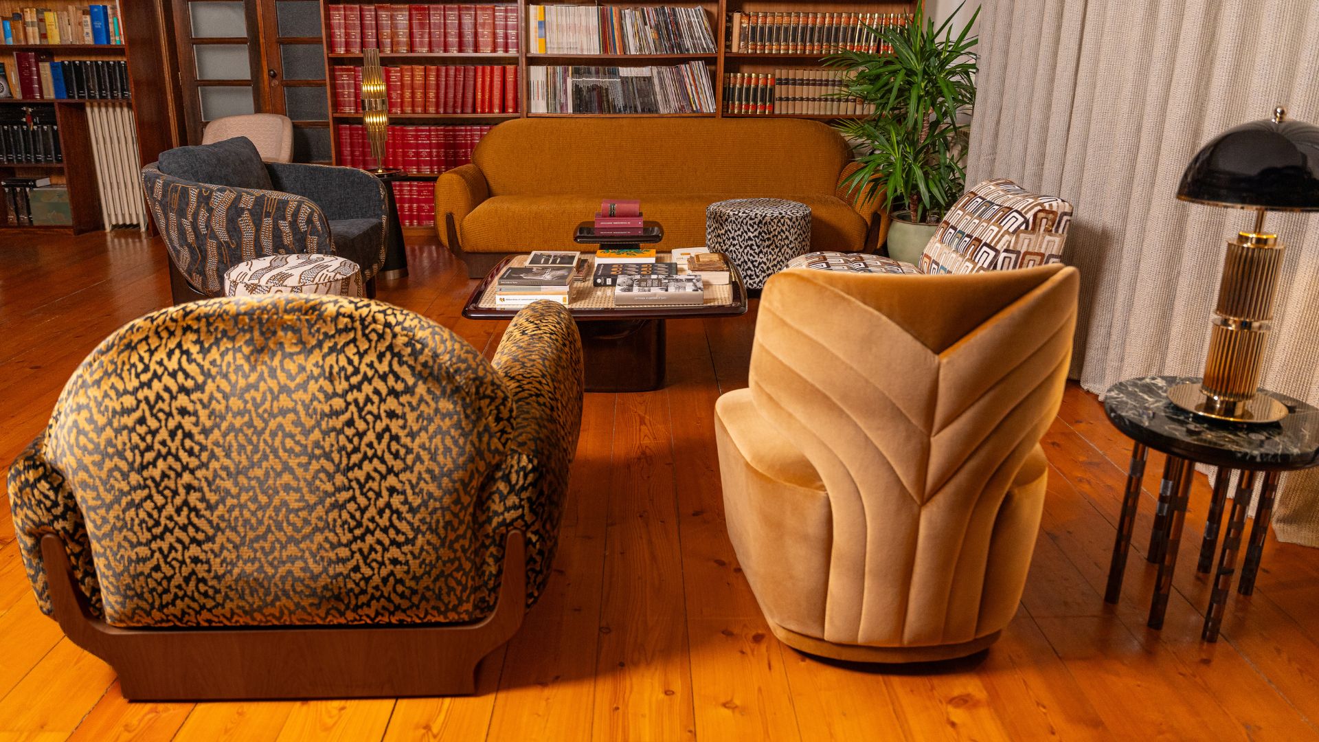 Élea Table Lamp at Palacete Silva Monteiro | Image Credit: Aldeco