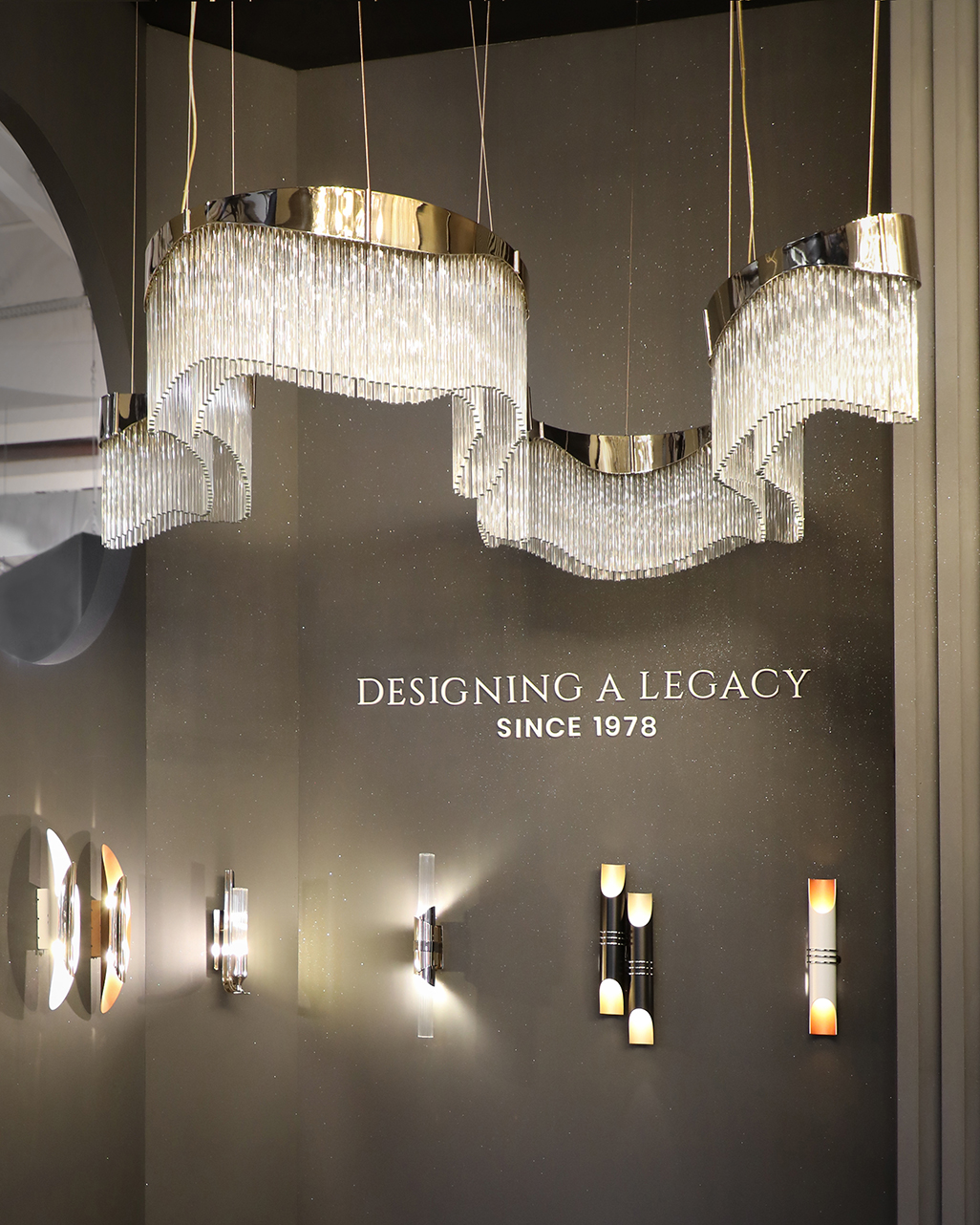 Flow suspension, new lighting fixture