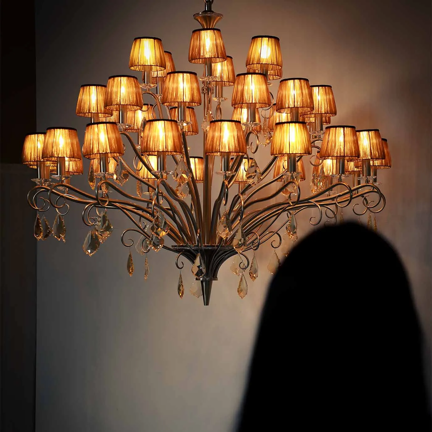 /storage/Castro Lighting Vienna suspension chandelier - classical design