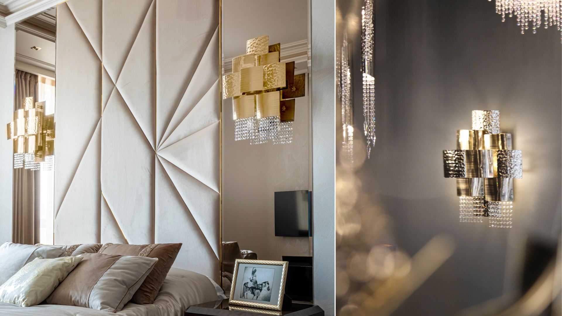Mondrian Wall Light by Castro Lighting 