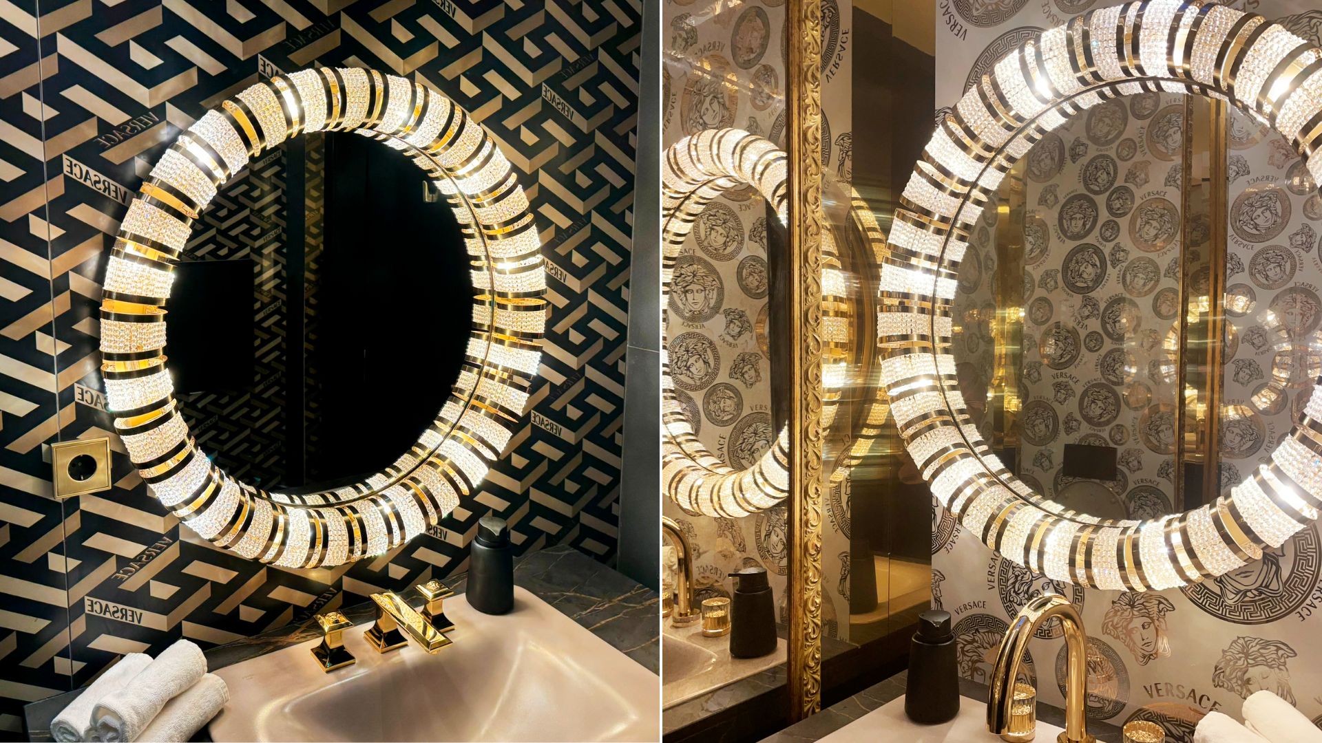 Leviev Mirror in Authentic Restaurant Algarve 