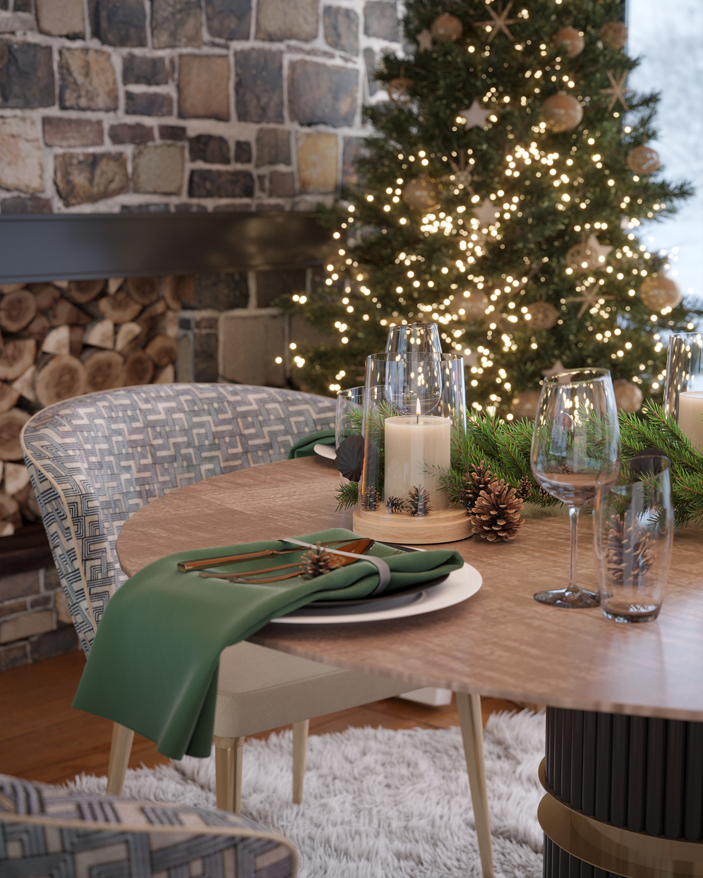 A beautiful Christmas ambience by Castro