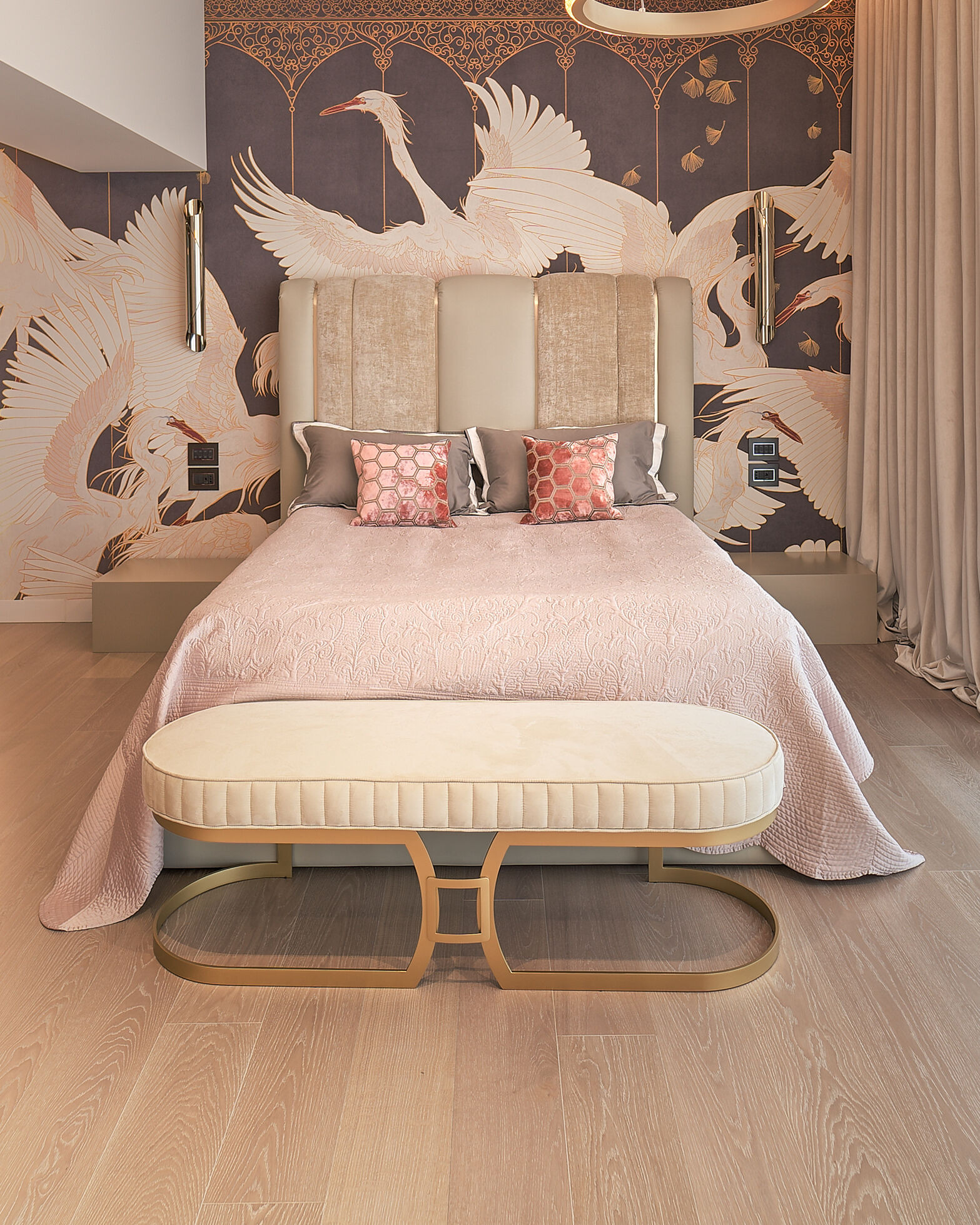 Project by Lemon Design featuring Nolan Wall Lights by Castro Lighting 