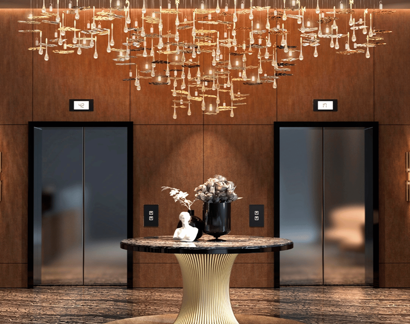 Rainforest Chandelier