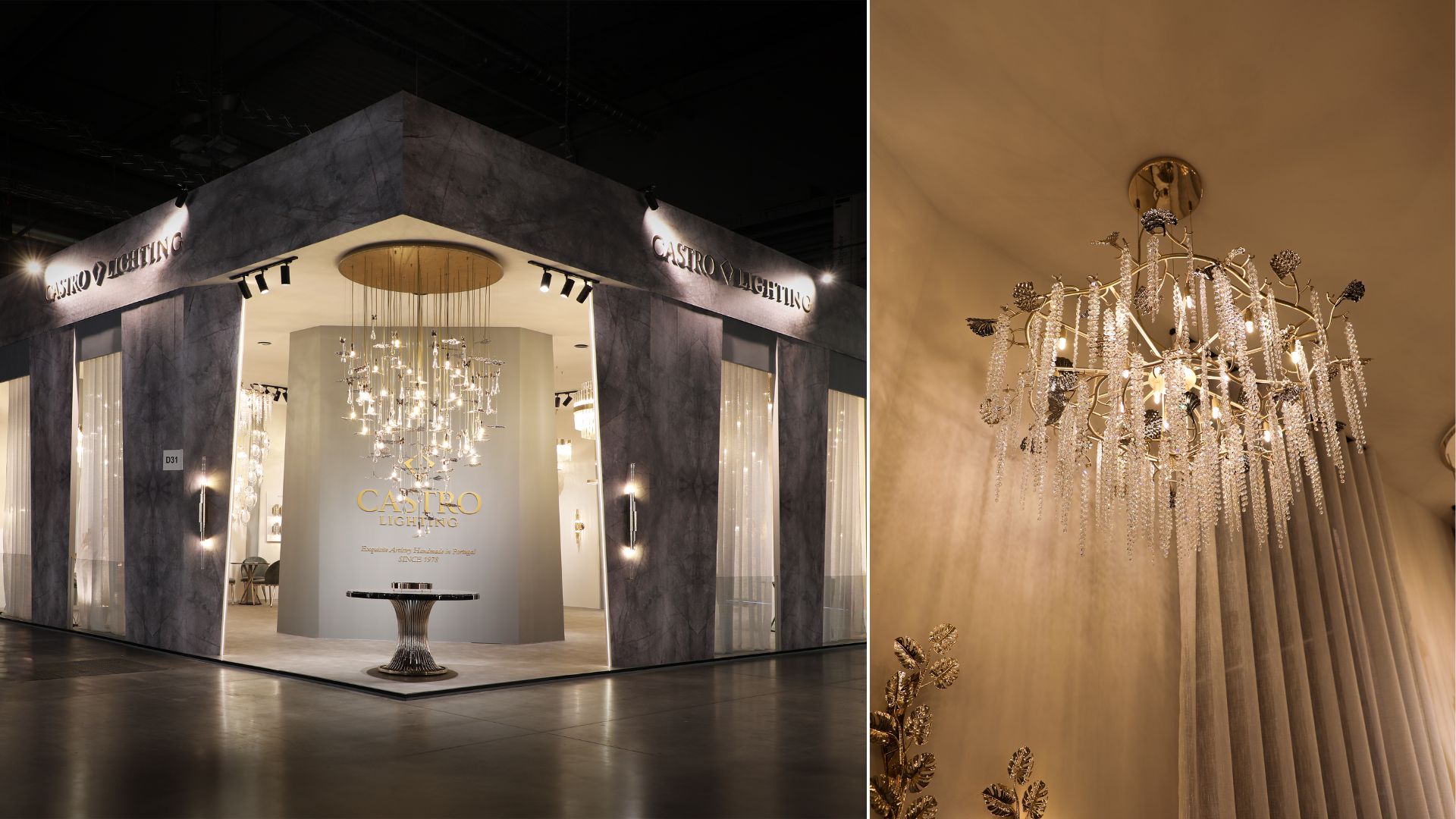 Castro Lighitng Stand at Salone del Mobile 2025 