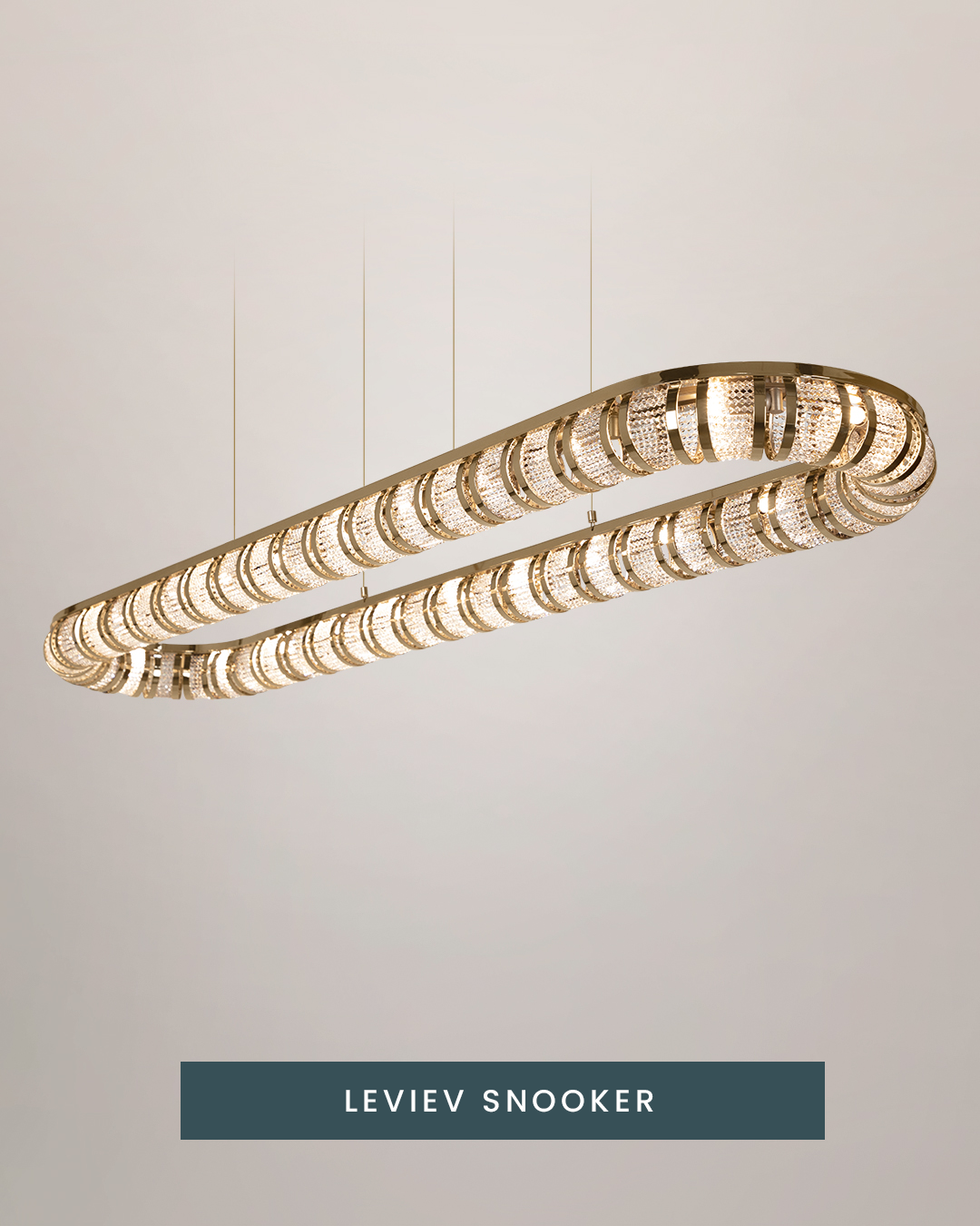 Leviev Snooker Suspension by Castro Lighting