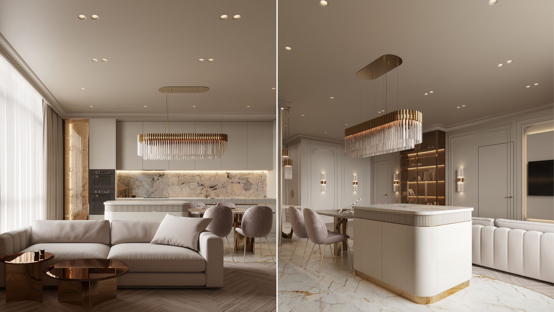 Arcade Suspension Snooker by Castro Lighting in Mix & Match Interior Buro Project 