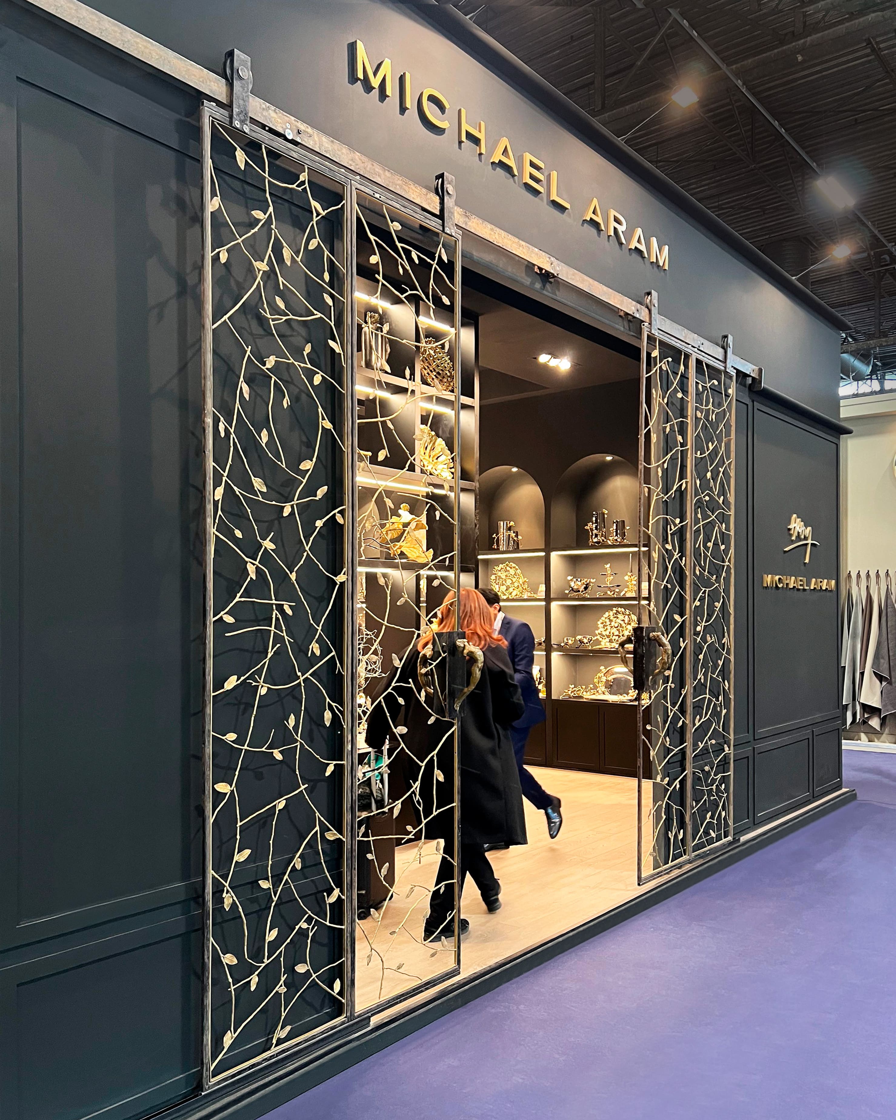 Michael Aram's Stand at M&O 2025