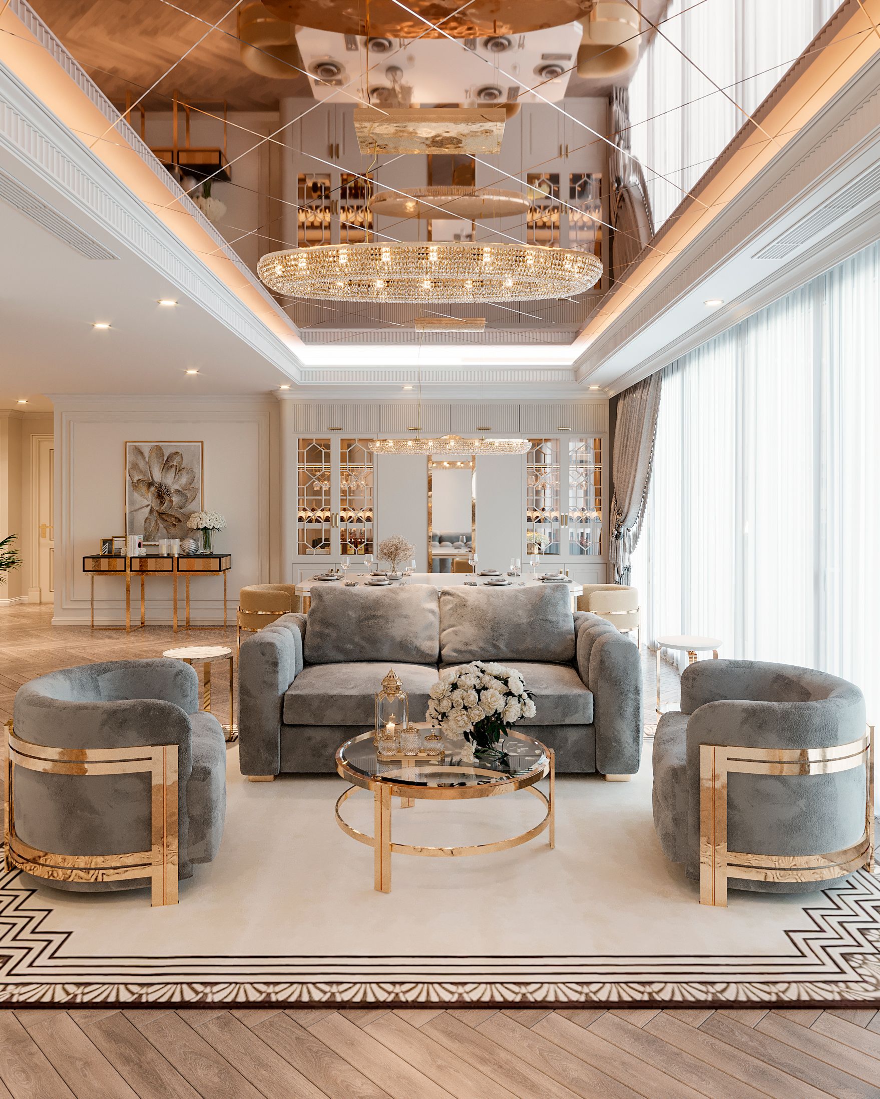 Castro-Lighting-Interiors-Teardrop-Suspension-Marie-Center-Table-Marie-Maple-Colombo-Sofa-contemporary-design