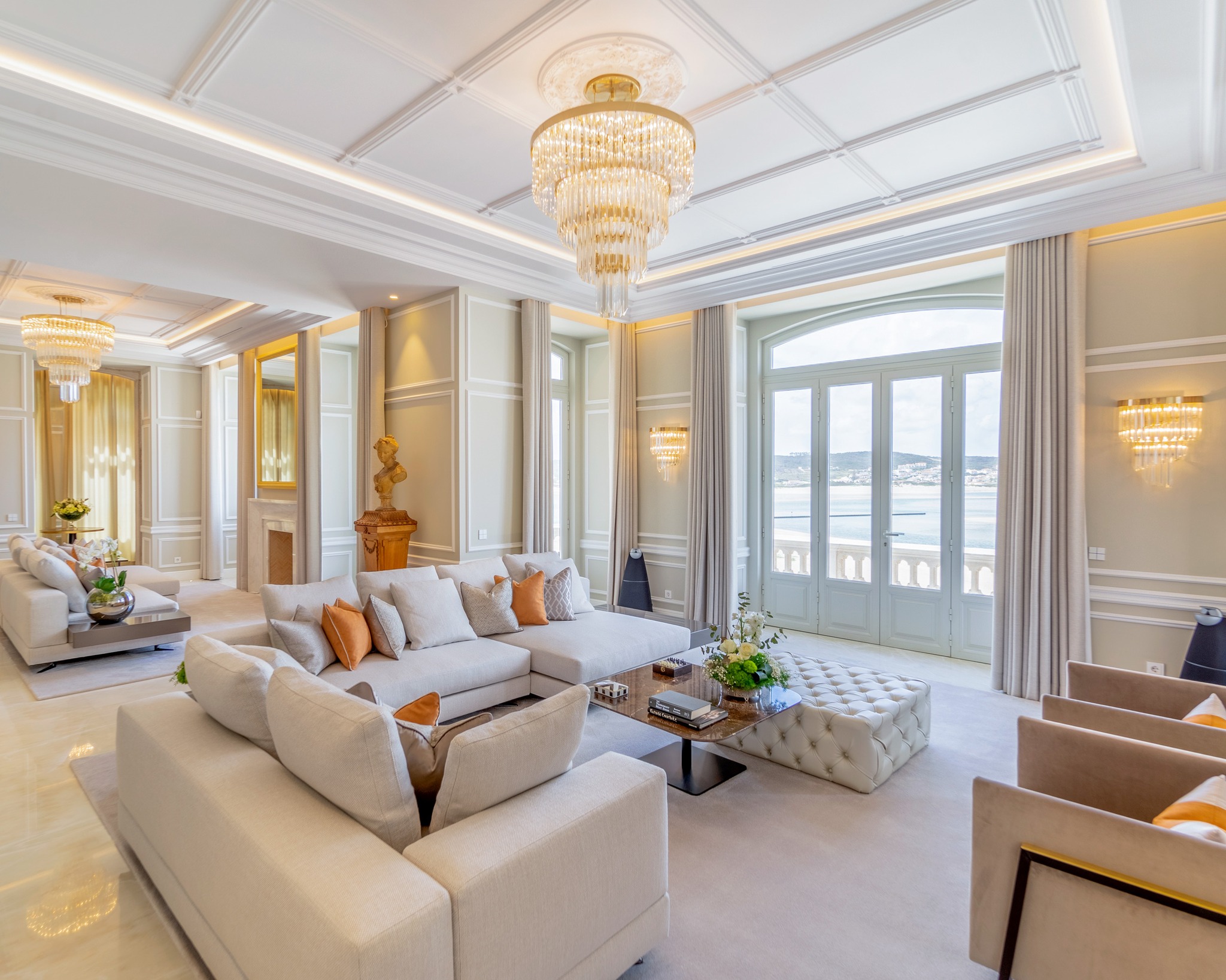 Project by Love Design, Portugal featuring Royal Suspension by Castro Lighting 