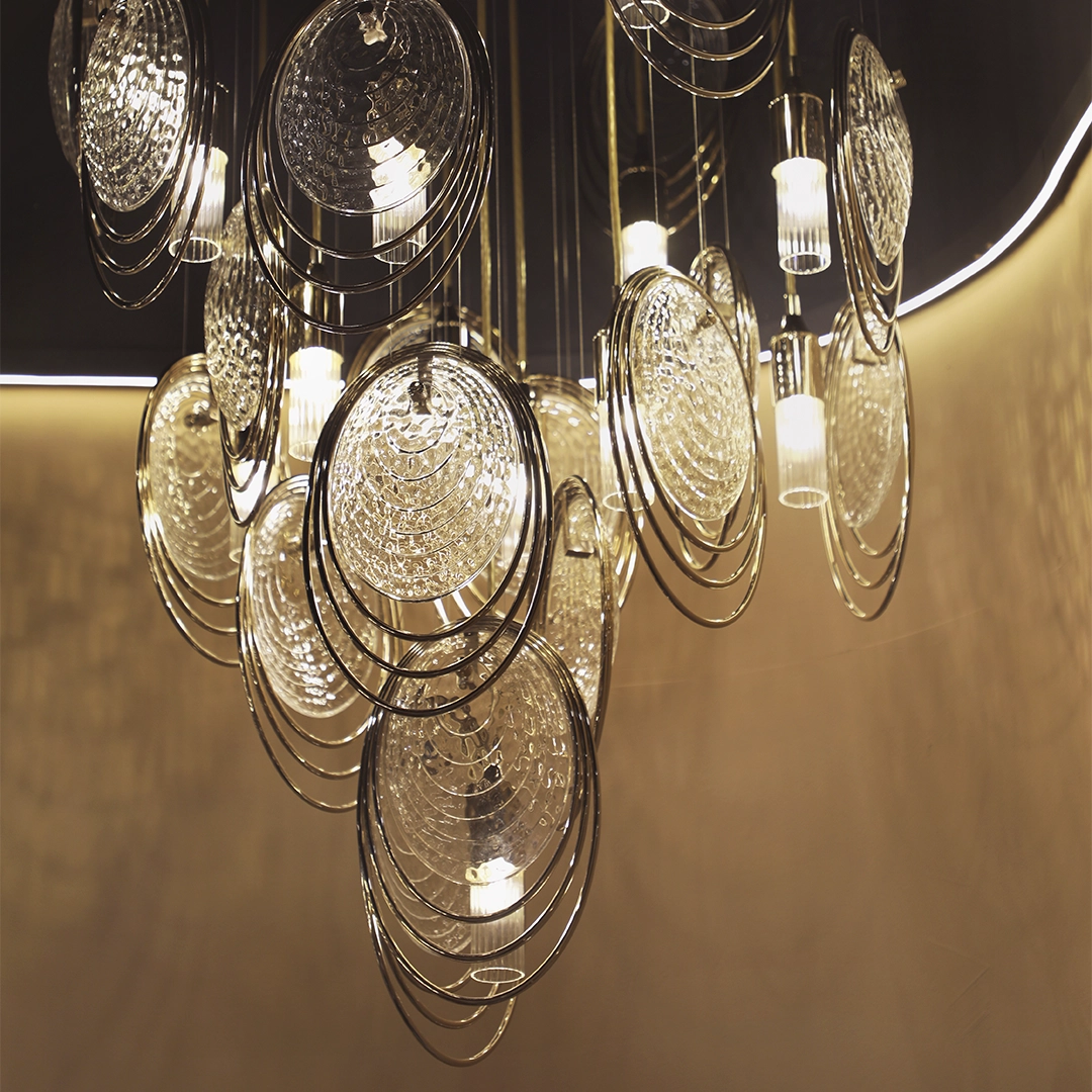 /storage/Luxury brass lighting fixture with organic coral reef-inspired shapes by Castro Lighting 