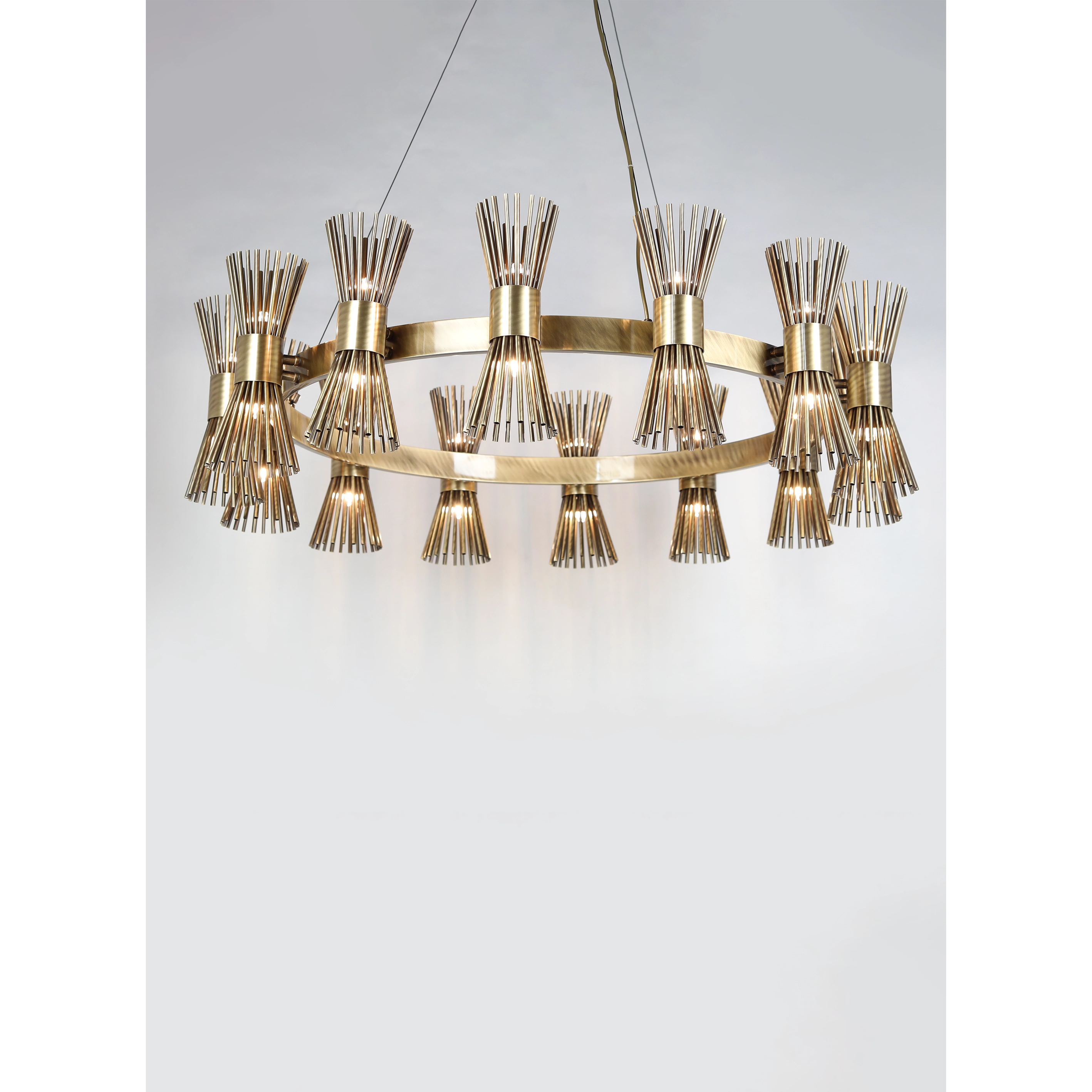 /storage/Castro Lighting HALO suspension chandelier brass shades