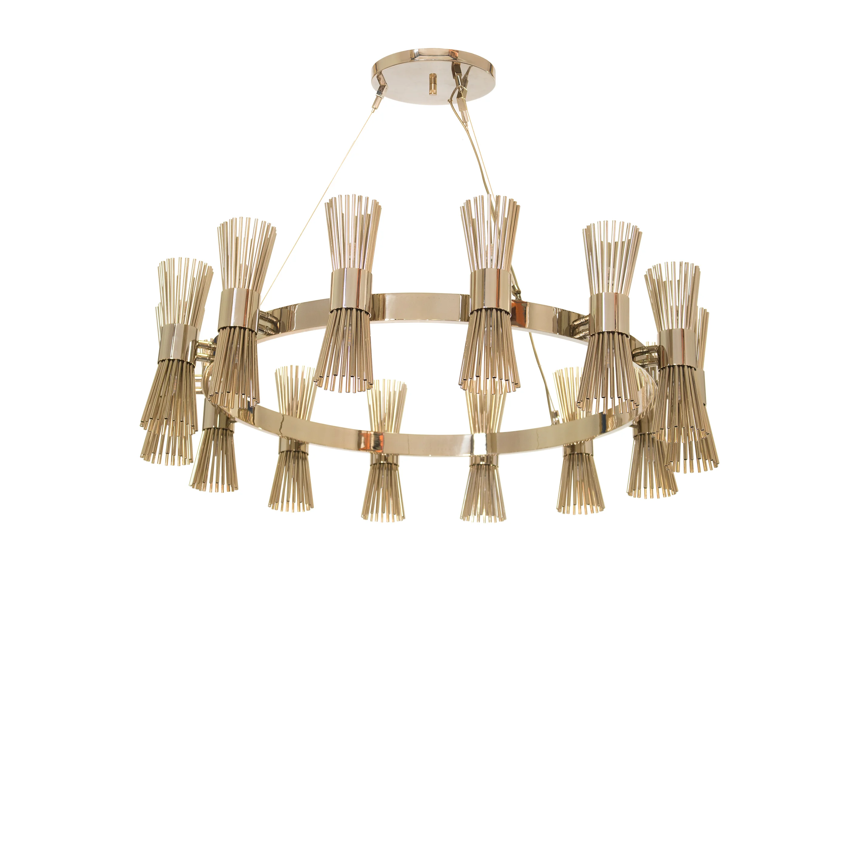 /storage/Castro Lighting HALO suspension chandelier brass shades