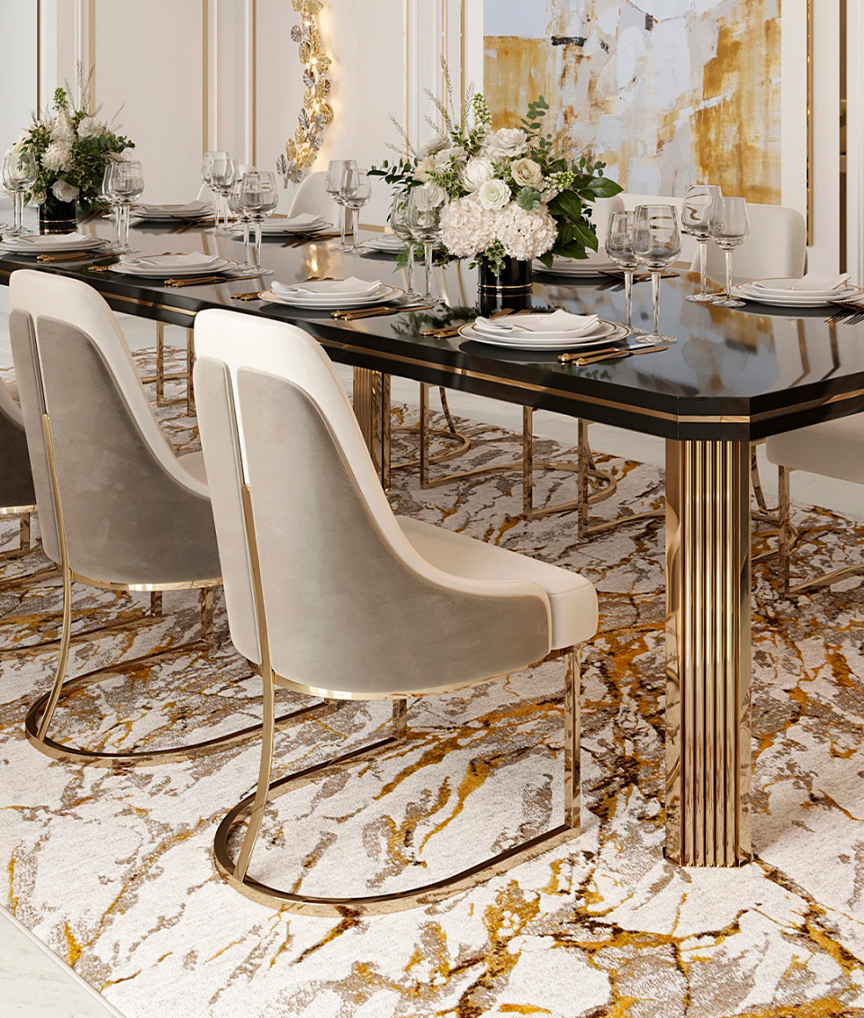 /storage/Luxury brass chair with gold-plated frame and upholstered seat, inspired by Greek elegance