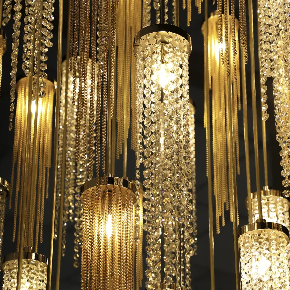 /storage/Castro Lighting Burj Suspension Gold Plated