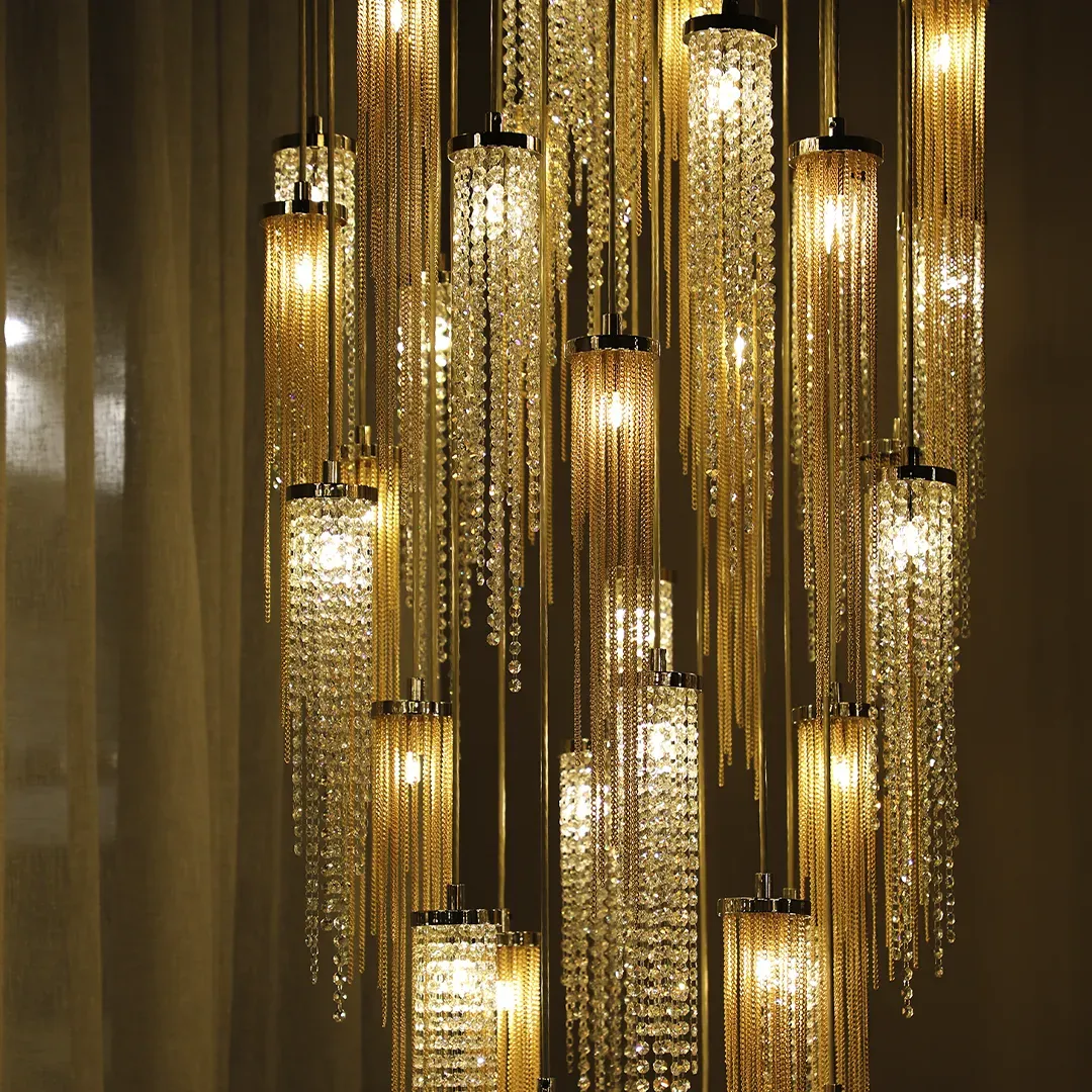 /storage/Castro Lighting Burj Suspension Gold Plated