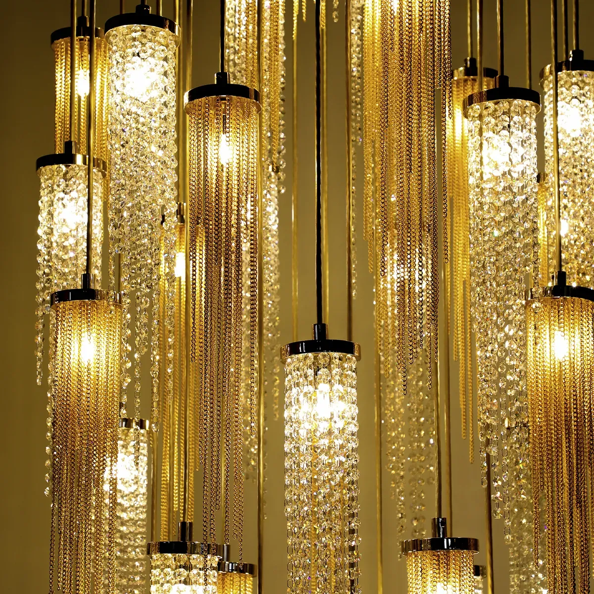 /storage/Castro Lighting Burj Suspension Gold Plated