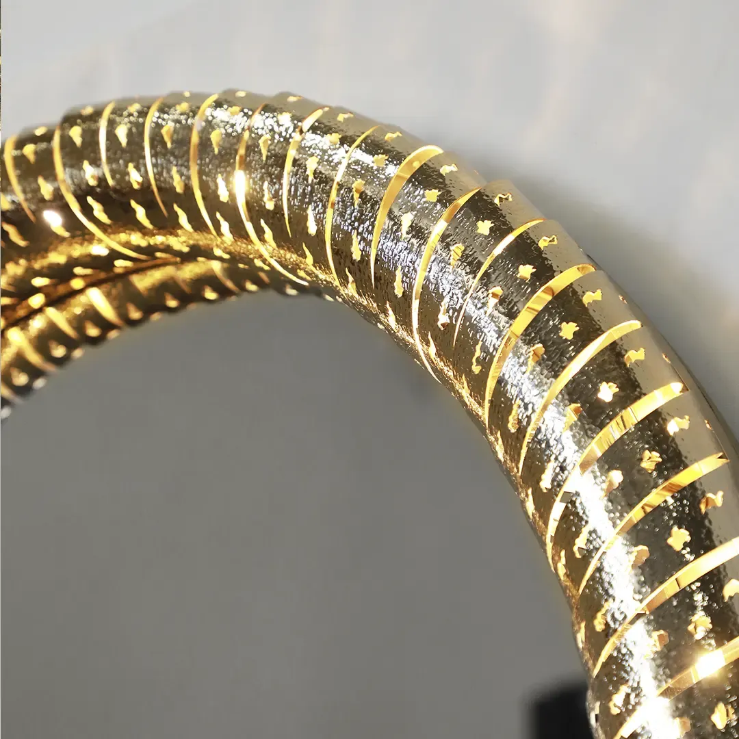 /storage/Luxury brass statement wall mirror by Castro Lighting with sculptural organic frame inspired by molten magma, handcrafted in Portugal for contemporary and sophisticated interiors.