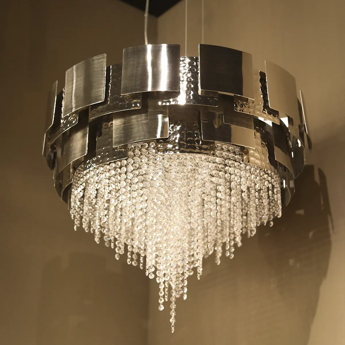 /storage/castro lighitng mondrian suspension round brass plates hammered and plane