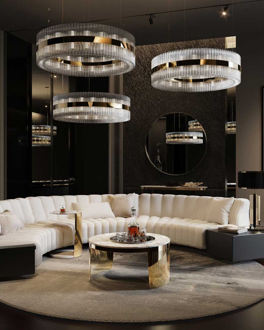 /storage/Luxury brass Moon small center table with elegant glass top, marble base, and engraved brass details inspired by the celestial love story of the sun and moon.