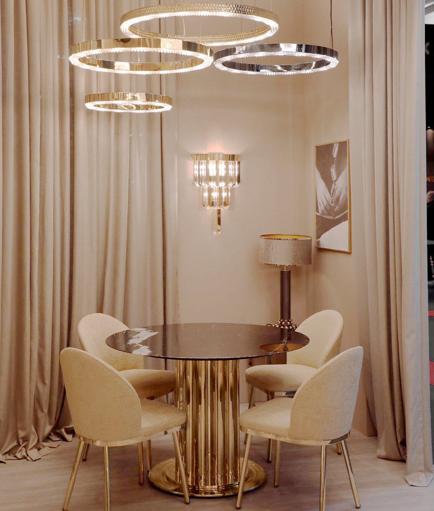 /storage/Luxury brass Penelope Chair with gold-plated brass legs, black nickel details, and premium customizable upholstery, embodying feminine sophistication and art-deco elegance.