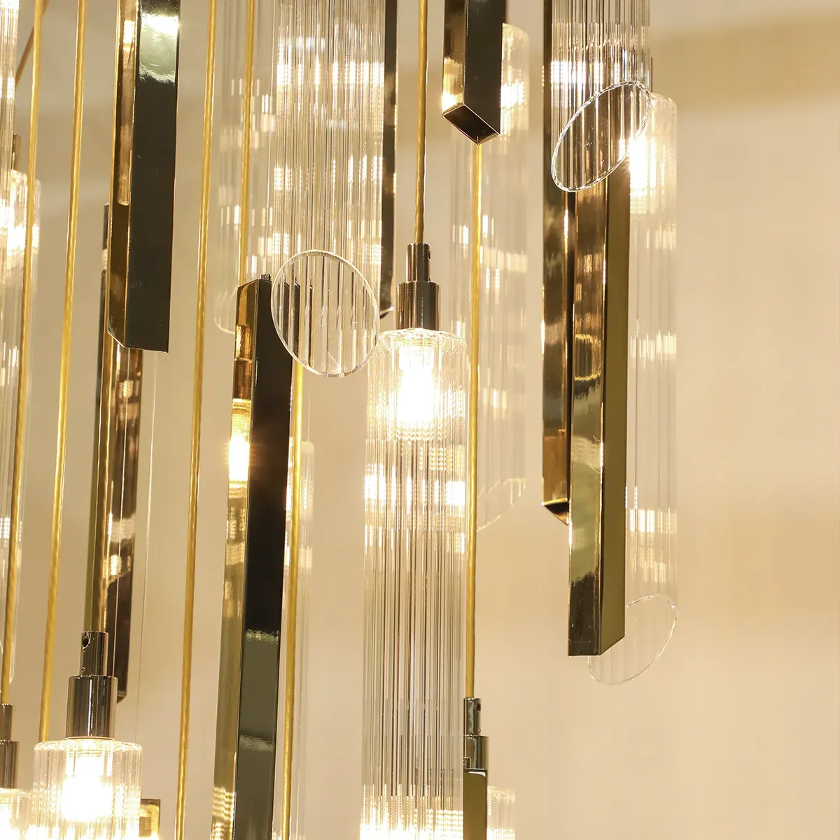 /storage/Castro Lighting Ray Suspension Brass and Glass 