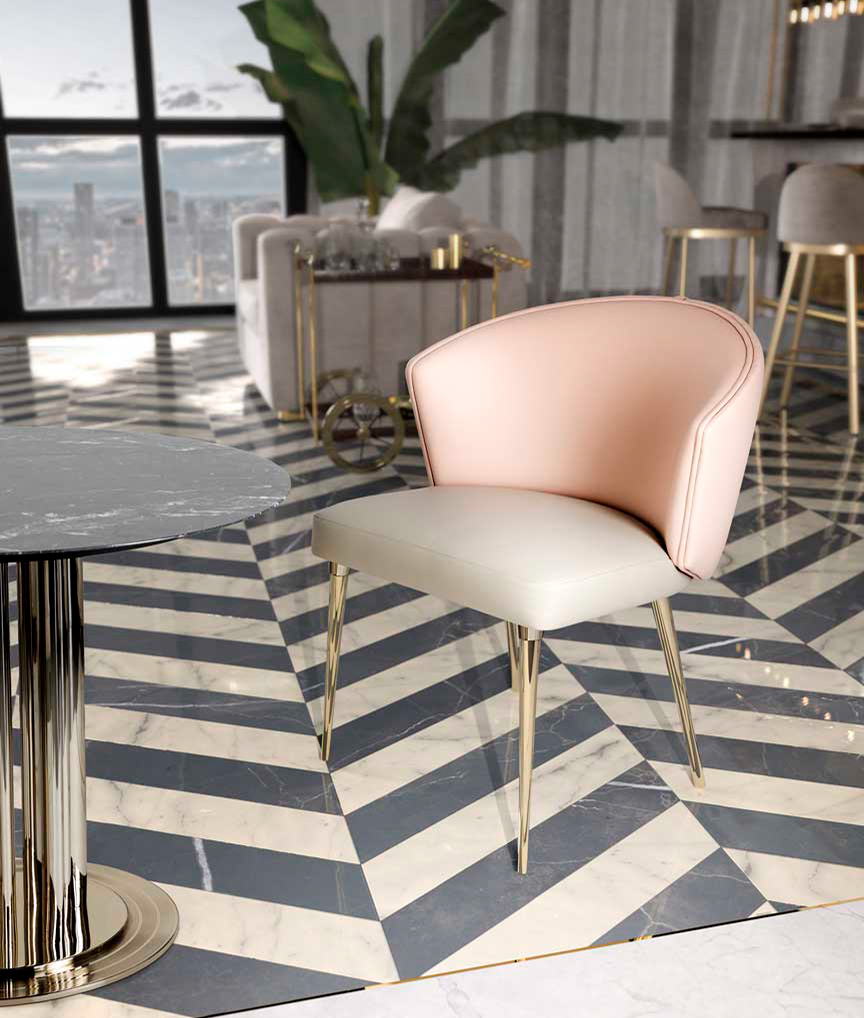 /storage/Luxury brass chair with leather upholstery and elegant detailing, inspired by Italian design by Castro Interiors