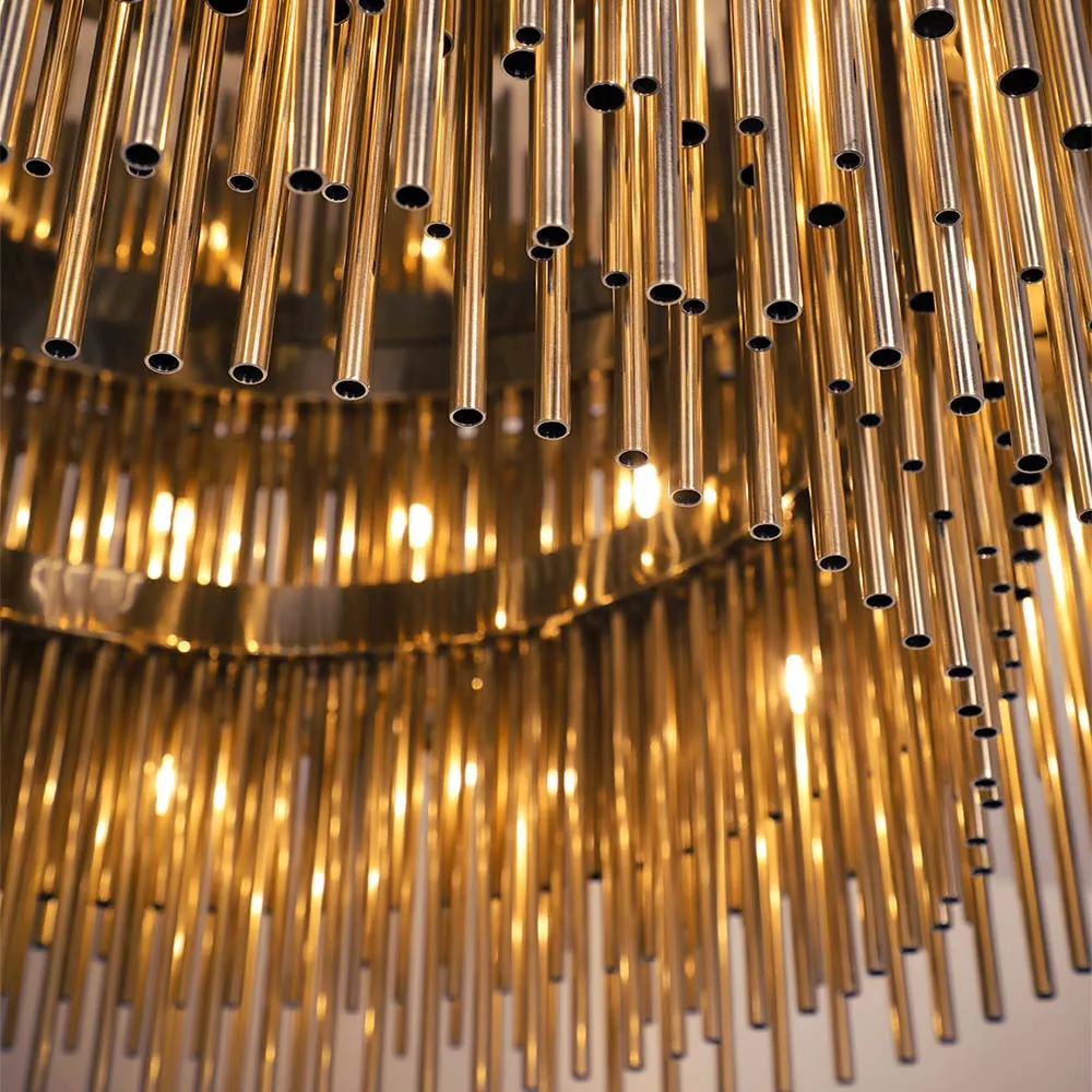 /storage/Streamline Suspension (4 Levels) | Luxury Art Deco Brass Chandelier