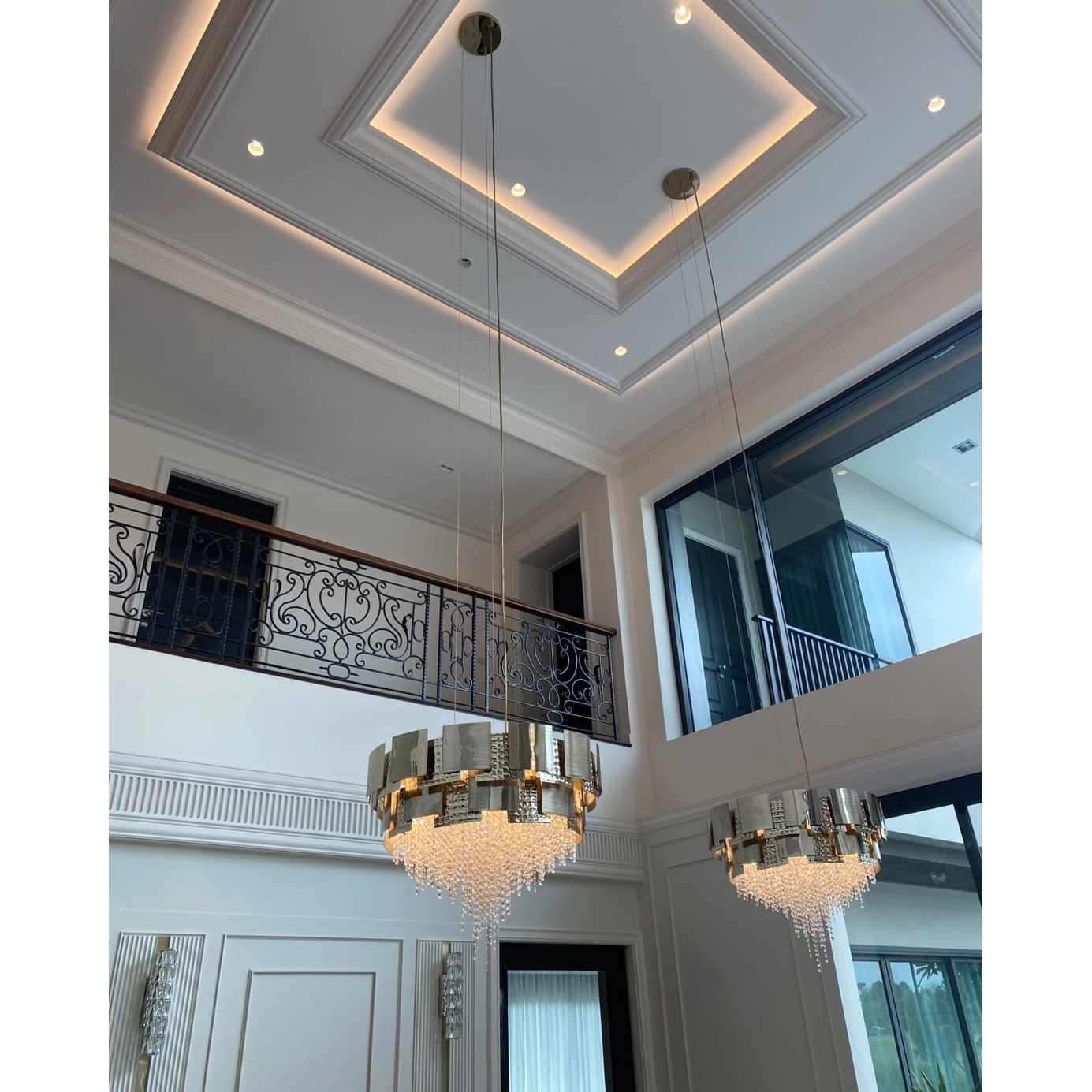 /storage/castro lighitng mondrian suspension round brass plates hammered and plane