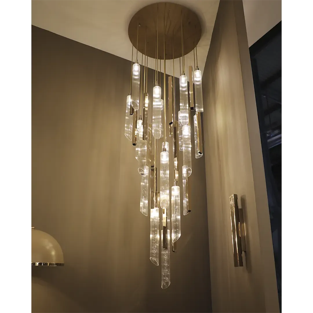 /storage/Castro Lighting Ray Suspension Brass and Glass 