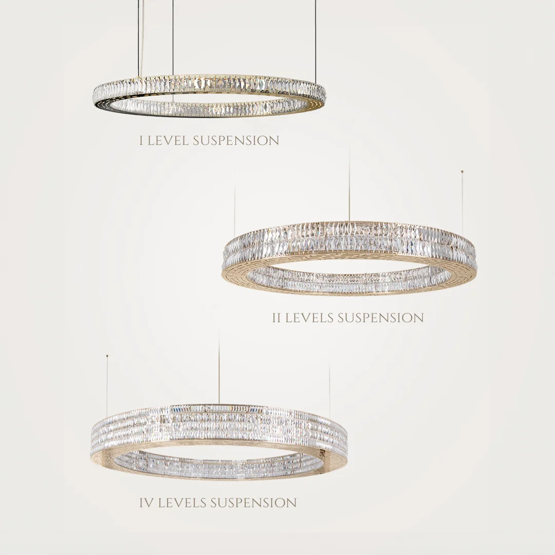 /storage/Luxury brass and crystal chandelier with layered gemstone design, handmade to create a dazzling and elegant lighting effect.