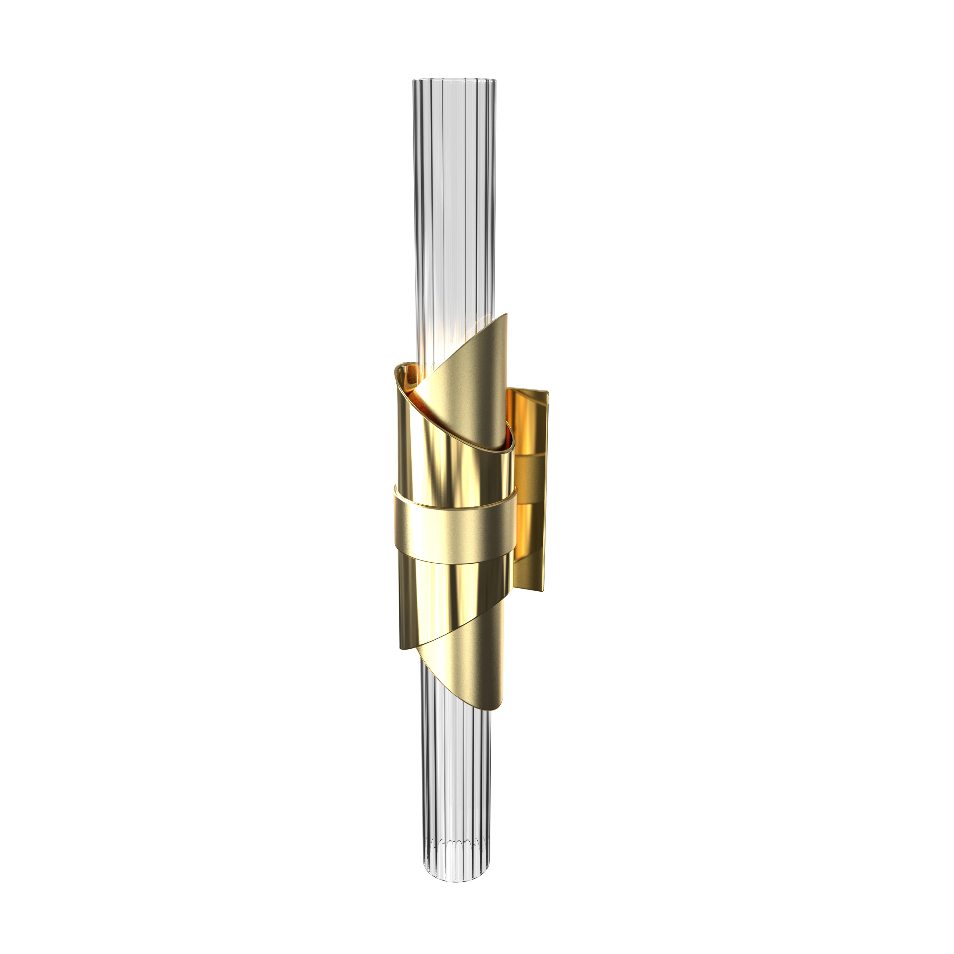 /storage/Luxury brass Turbine Wall Light with gold-plated and nickel accents, featuring a refined glass bulb that merges modern innovation with sophisticated craftsmanship.
