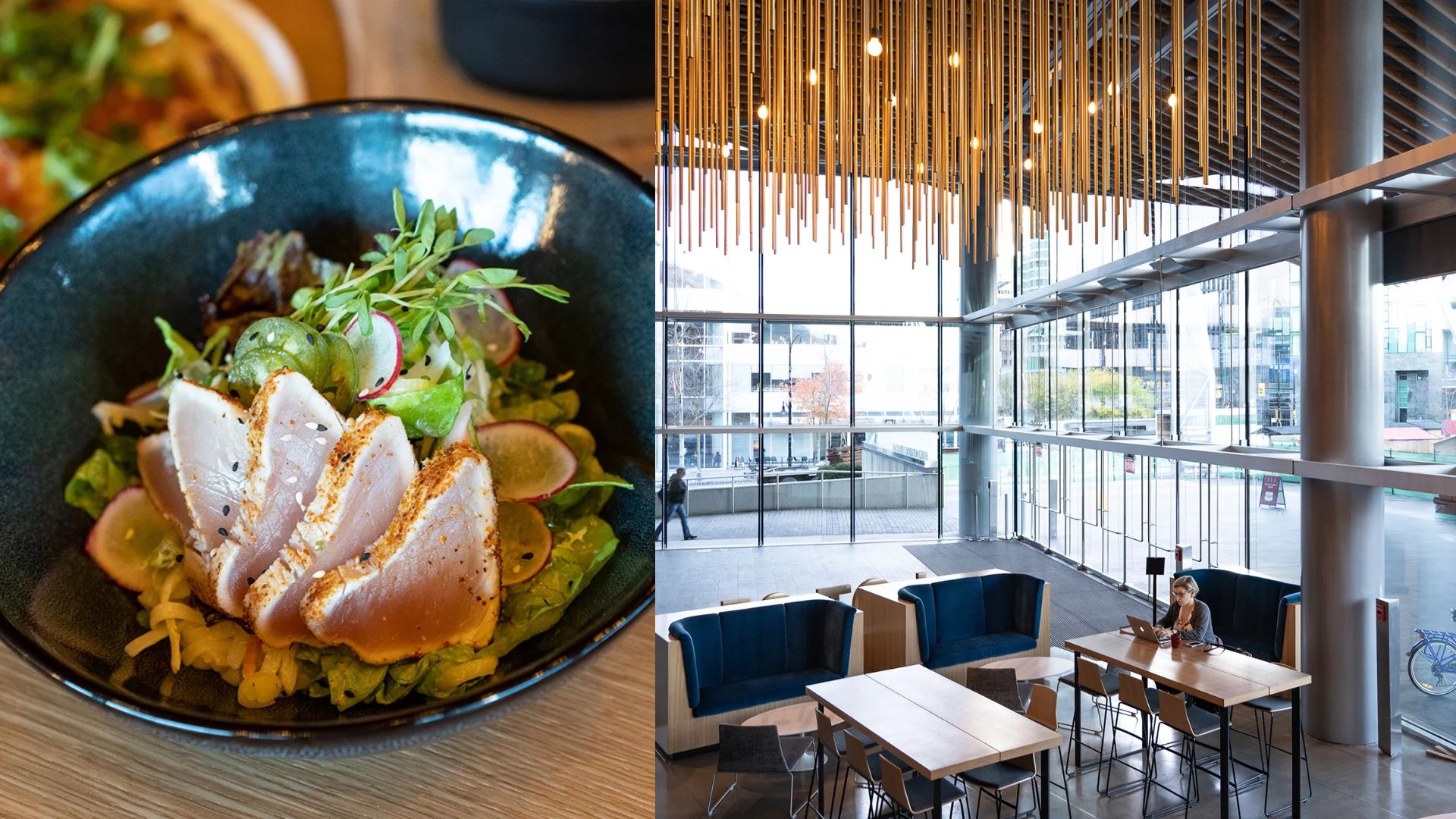 LOT185 Café + Wine Bar at Vancouver Convention Centre