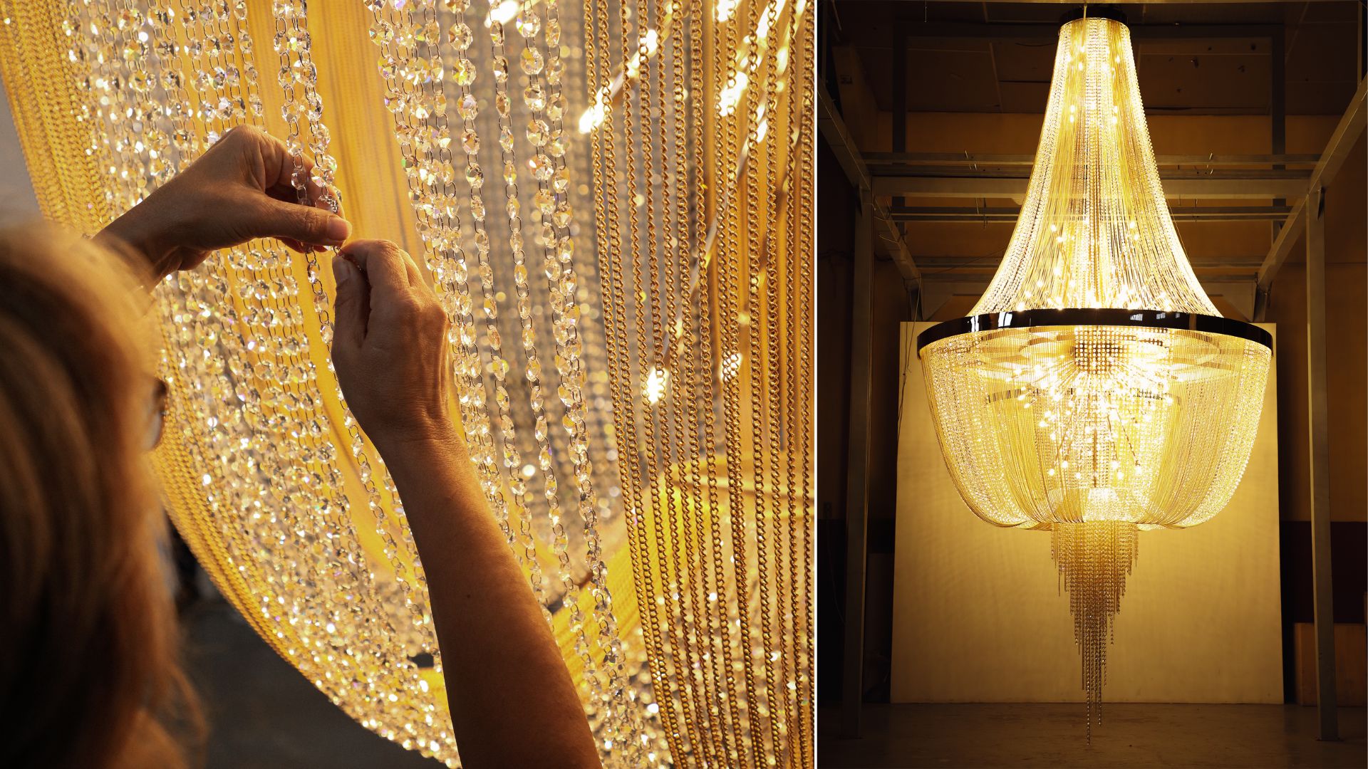 Gatsby Chandelier by Castro Lighting 