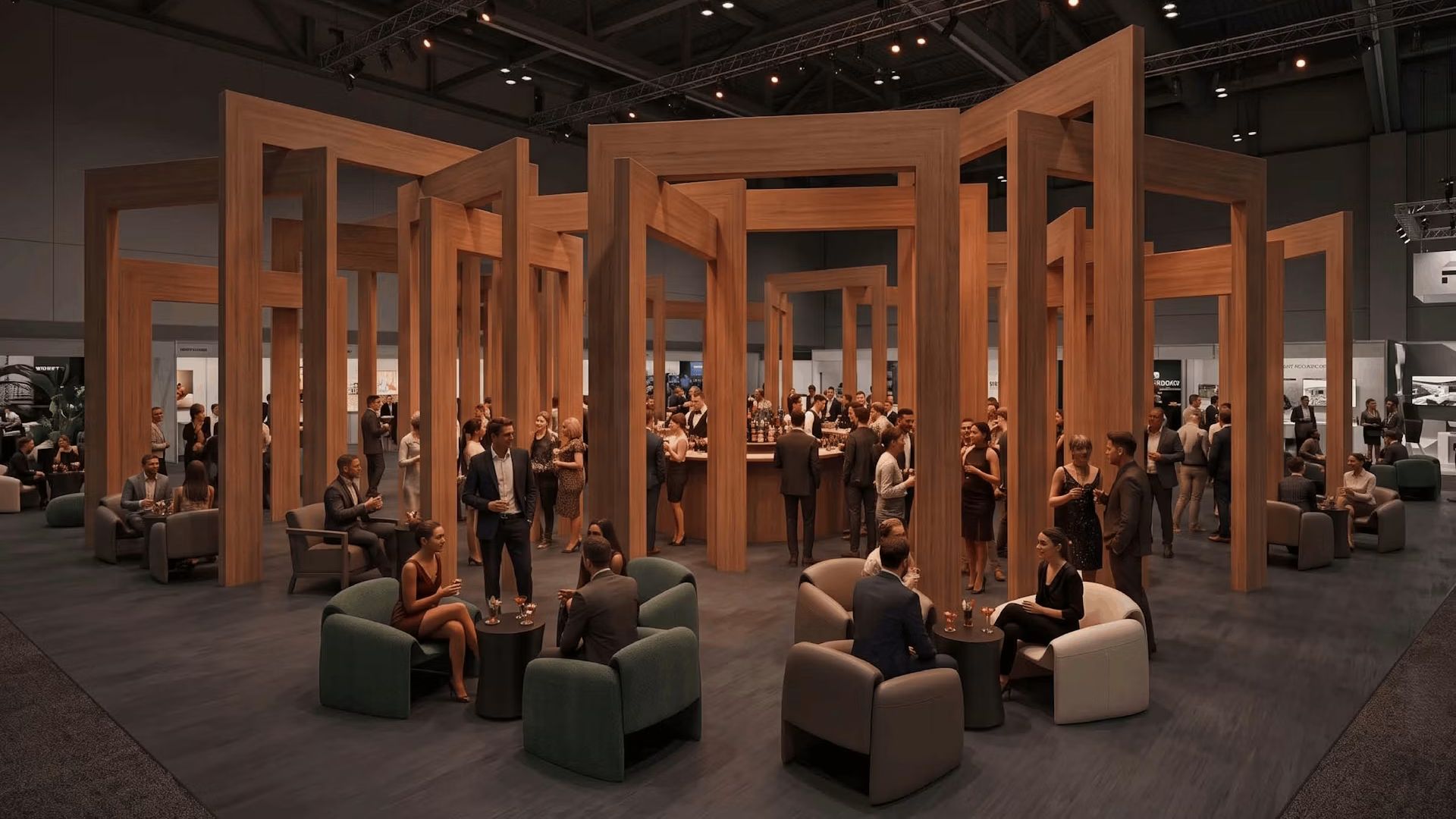 STILL/not still forest installation at IDS Vancouver 2026