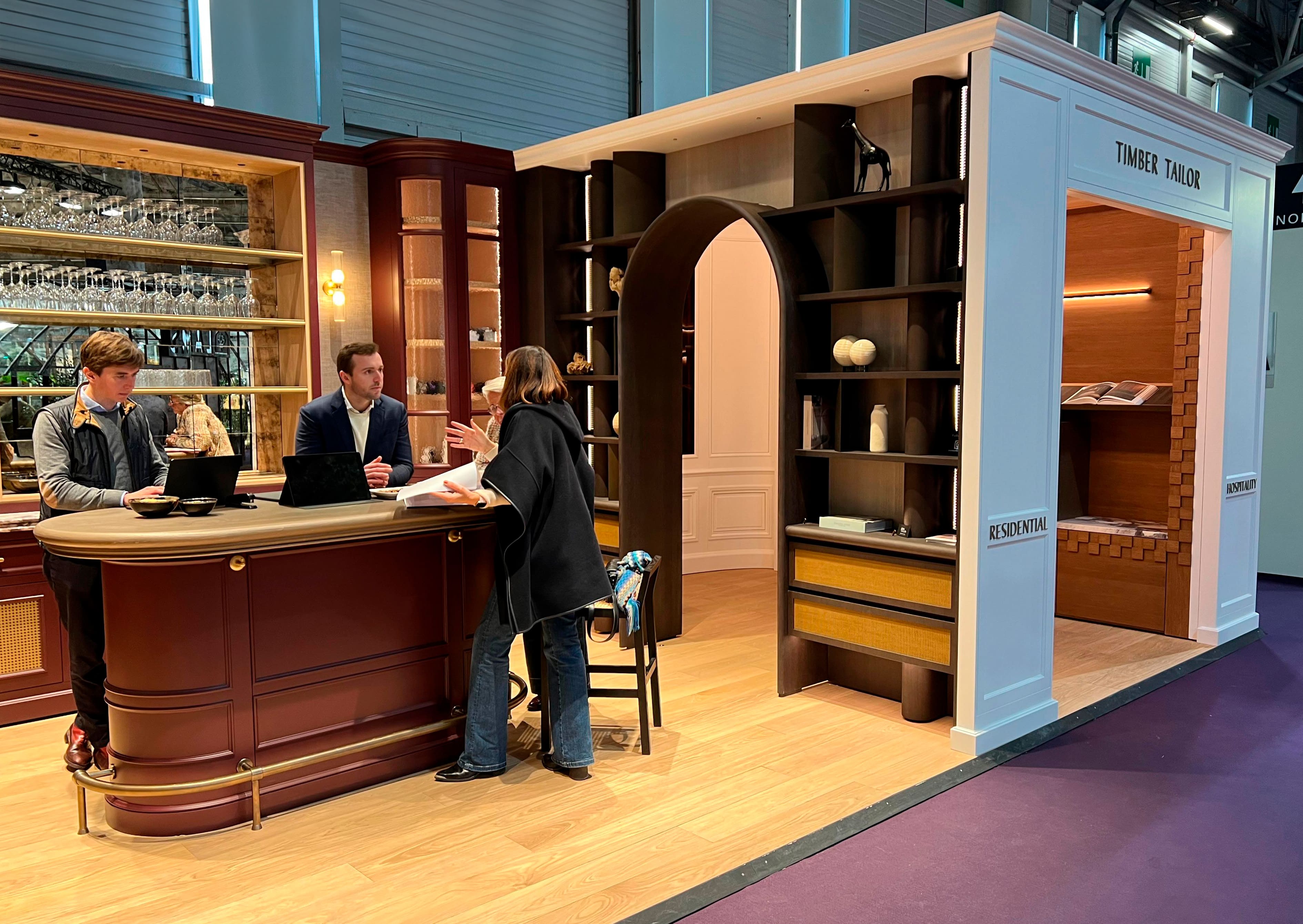 Timber's Tailor Stand at M&O  2025