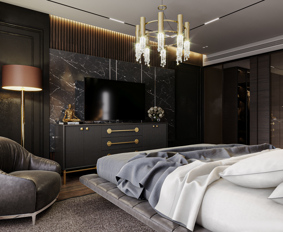 Project by Hamada Ashraf, Egypt featurinf Safi Suspension by Castro Lighting 