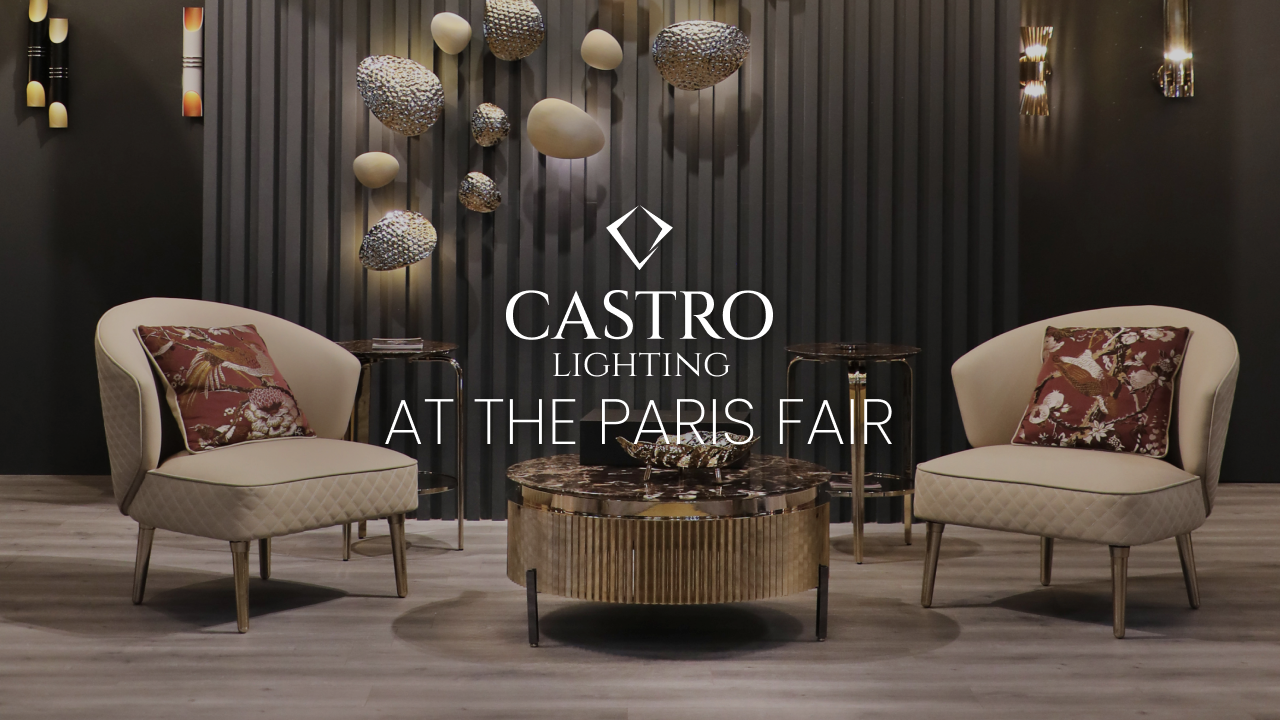 Video from the paris fair showing lighting and interiors in the stand