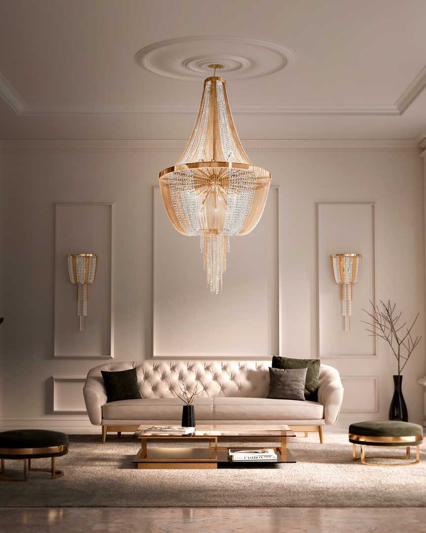 Step into the refined world of modern Art Deco glamour, where lighting transcends function and becomes a sculptural statement fixture that elevates luxury interiors. Castro Lighting perfectly balances its heritage, Portuguese artistry in brass, and design innovation. 