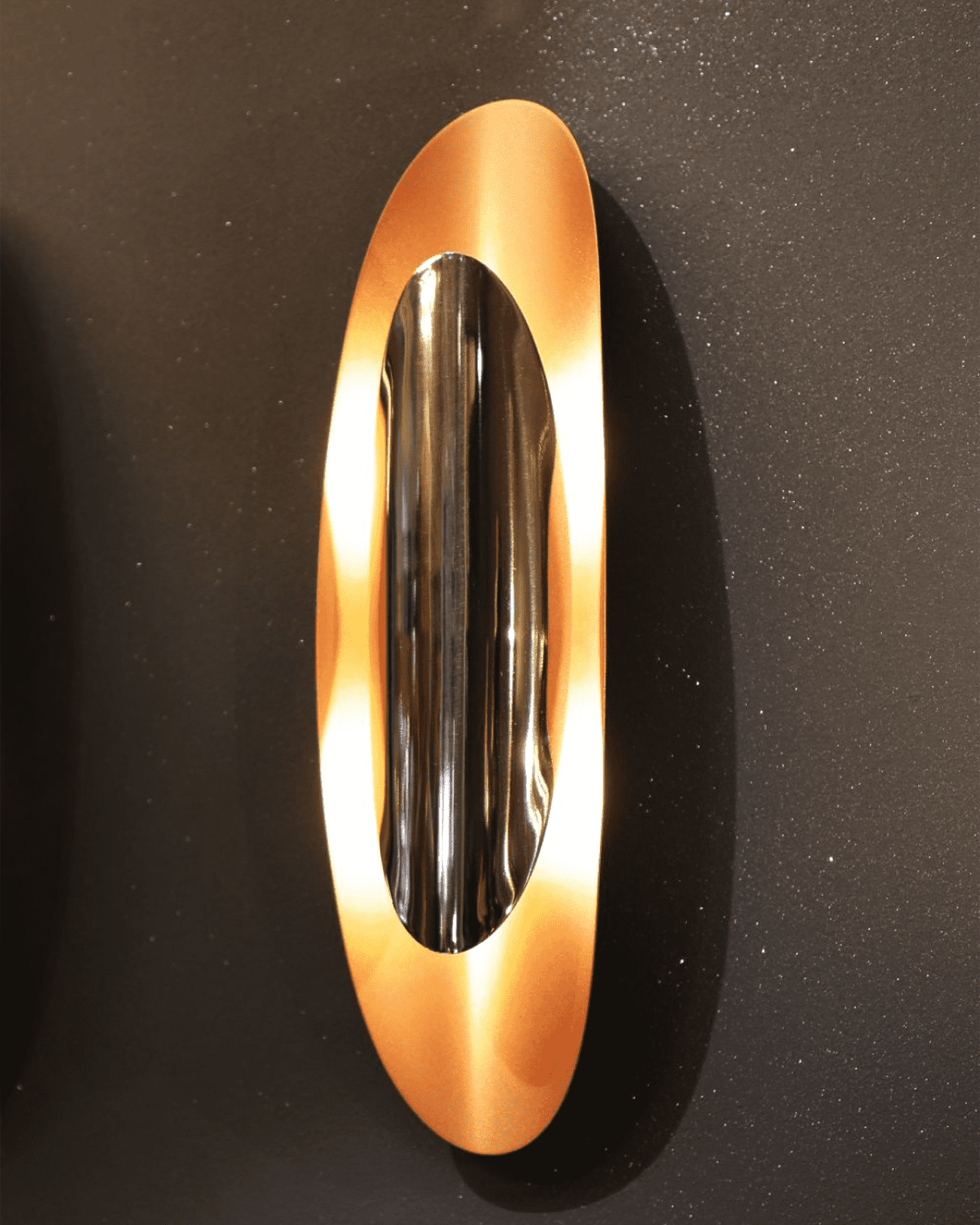 An elegant wall light Radiance by Castro Lighting is designed to illuminate your space with style and sophistication. Available in two stunning brass finish options—a warm copper finish and a sleek white finish—this versatile lighting fixture complements a variety of interior aesthetics.